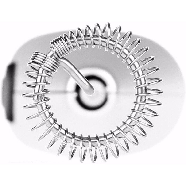 Handheld Electric Milk Frother With Stainless Steel Whisk - Portable Foam Maker