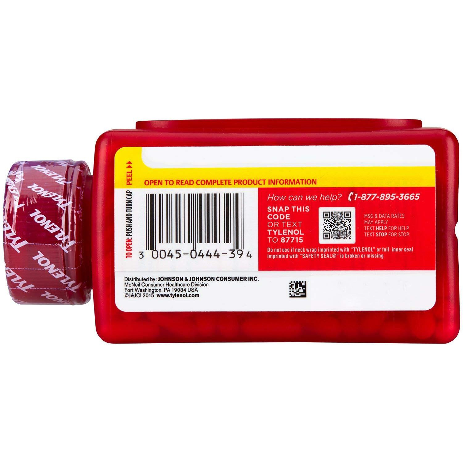 Tylenol Extra Strength 500Mg - 325 Caplets