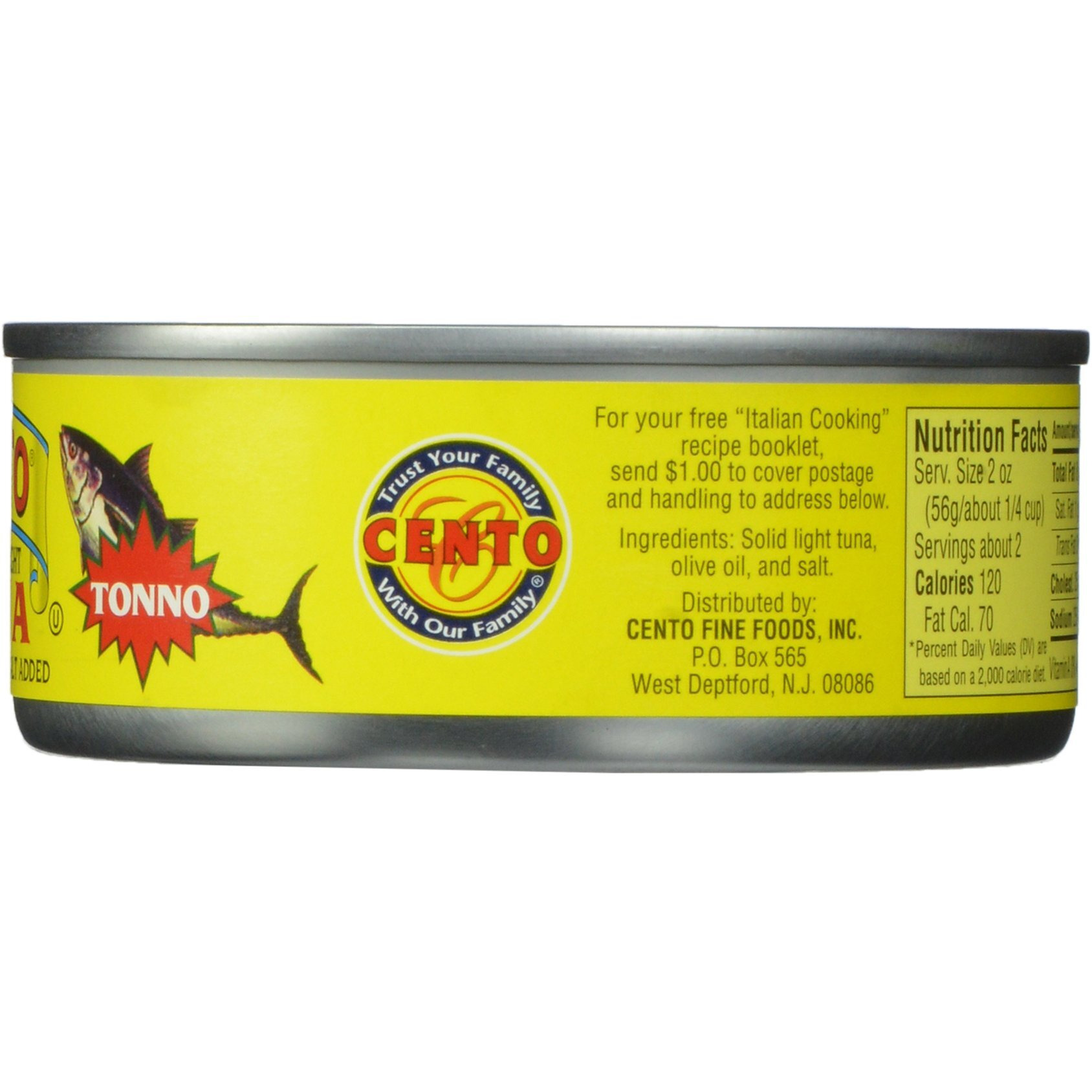 Cento Tuna Tonno Ooil