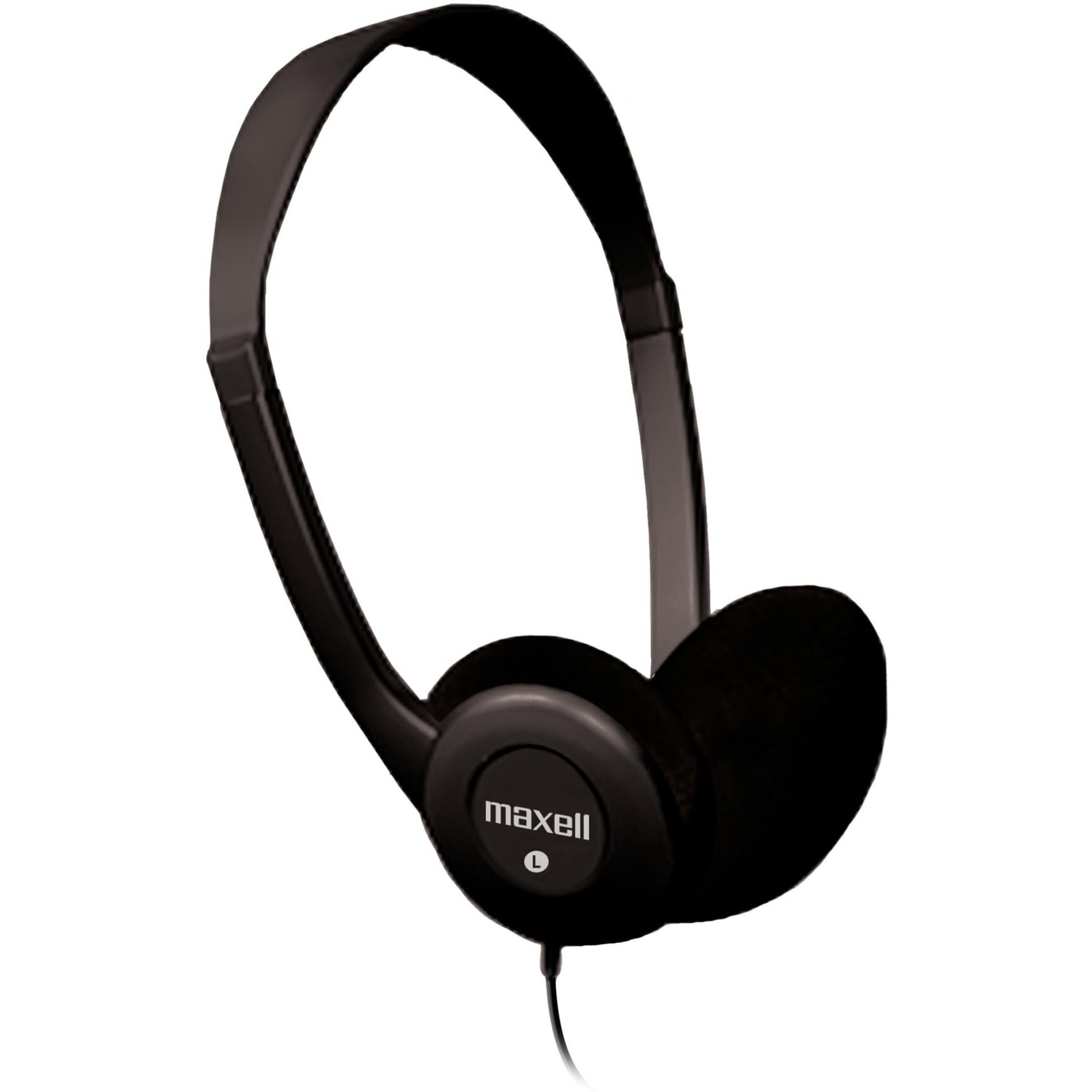 Maxell 190319 Stereo Headphone, Black (Packaging May Vary)