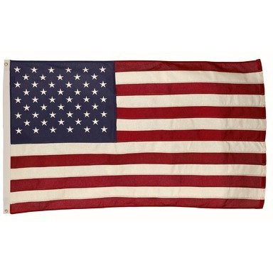 Valley Forge American Flag 3Ft X 5Ft Cotton Best Brand