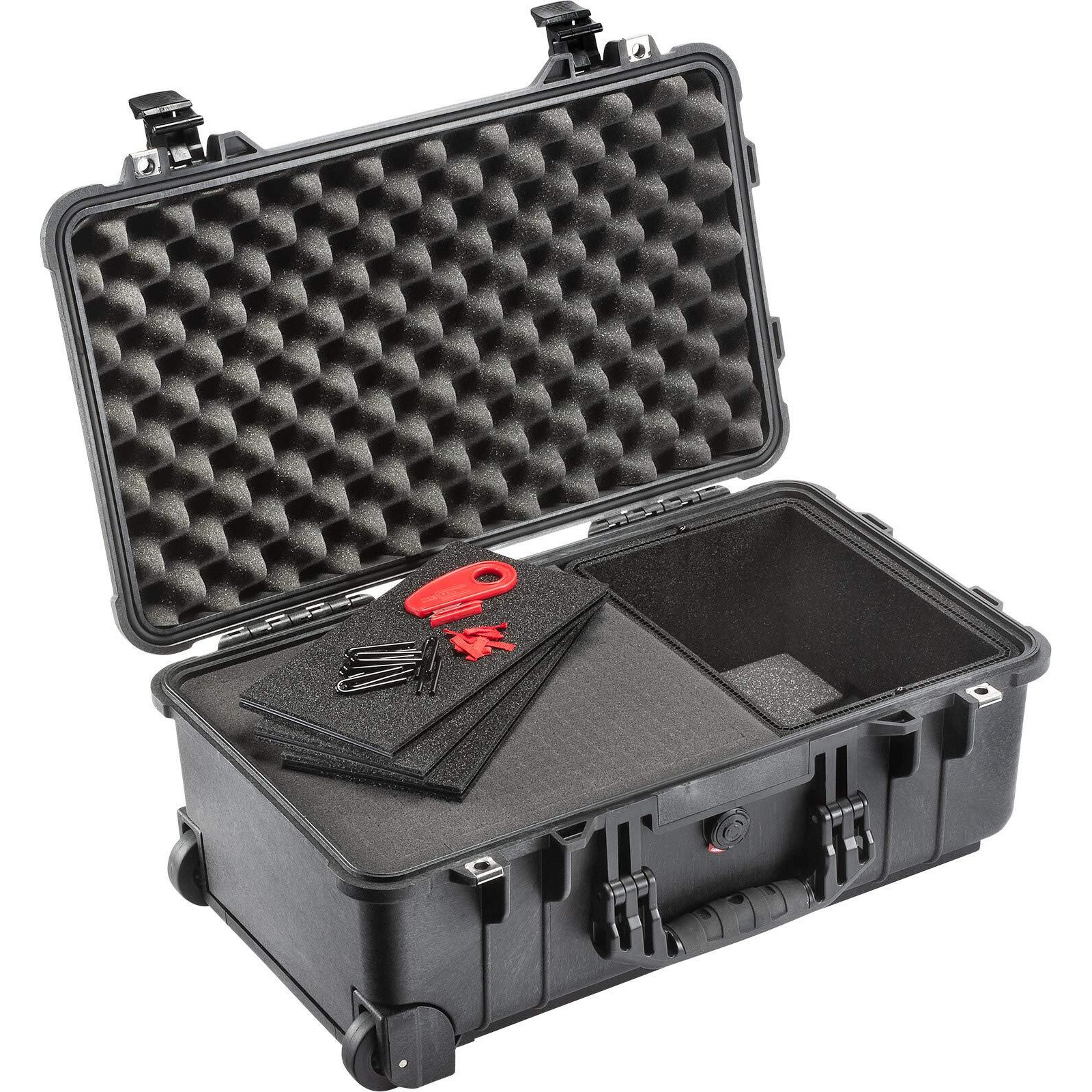 Pelican 1510 Hybrid Case - With Trekpak Dividers And Foam (Black)