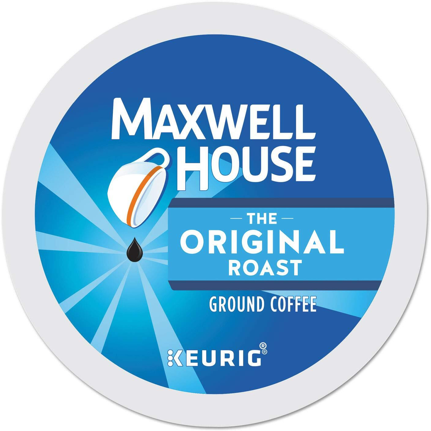 Maxwell House Original Roast Coffee K Cup Single Serve, 24 Count