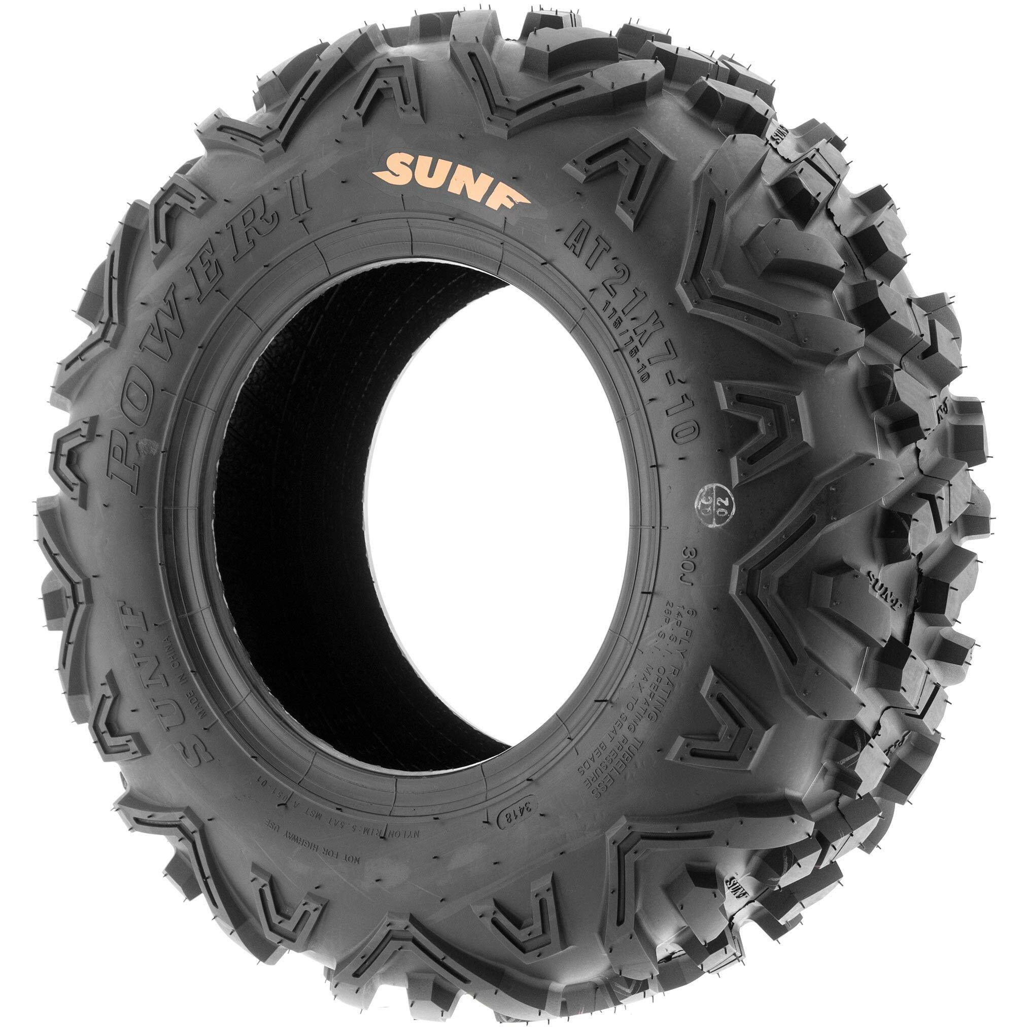 Sunf 19X7-8 Atv Utv 19X7X8 All Terrain Tires 6 Pr A051 Power Ii - Pair Of 2