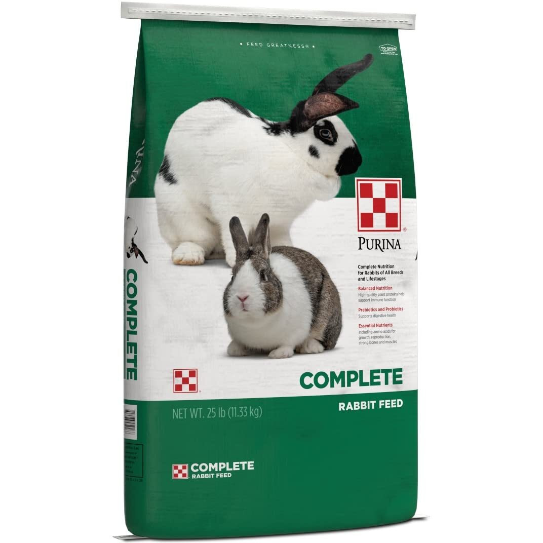 Purina Rabbit Food Complete Pellets, 25 Lb