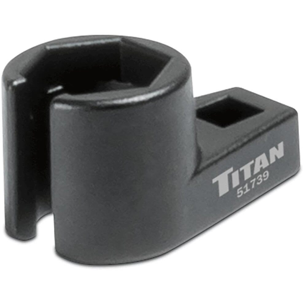 Titan 51739 Offset Oxygen Sensor Socket - 7/8"" (22Mm)