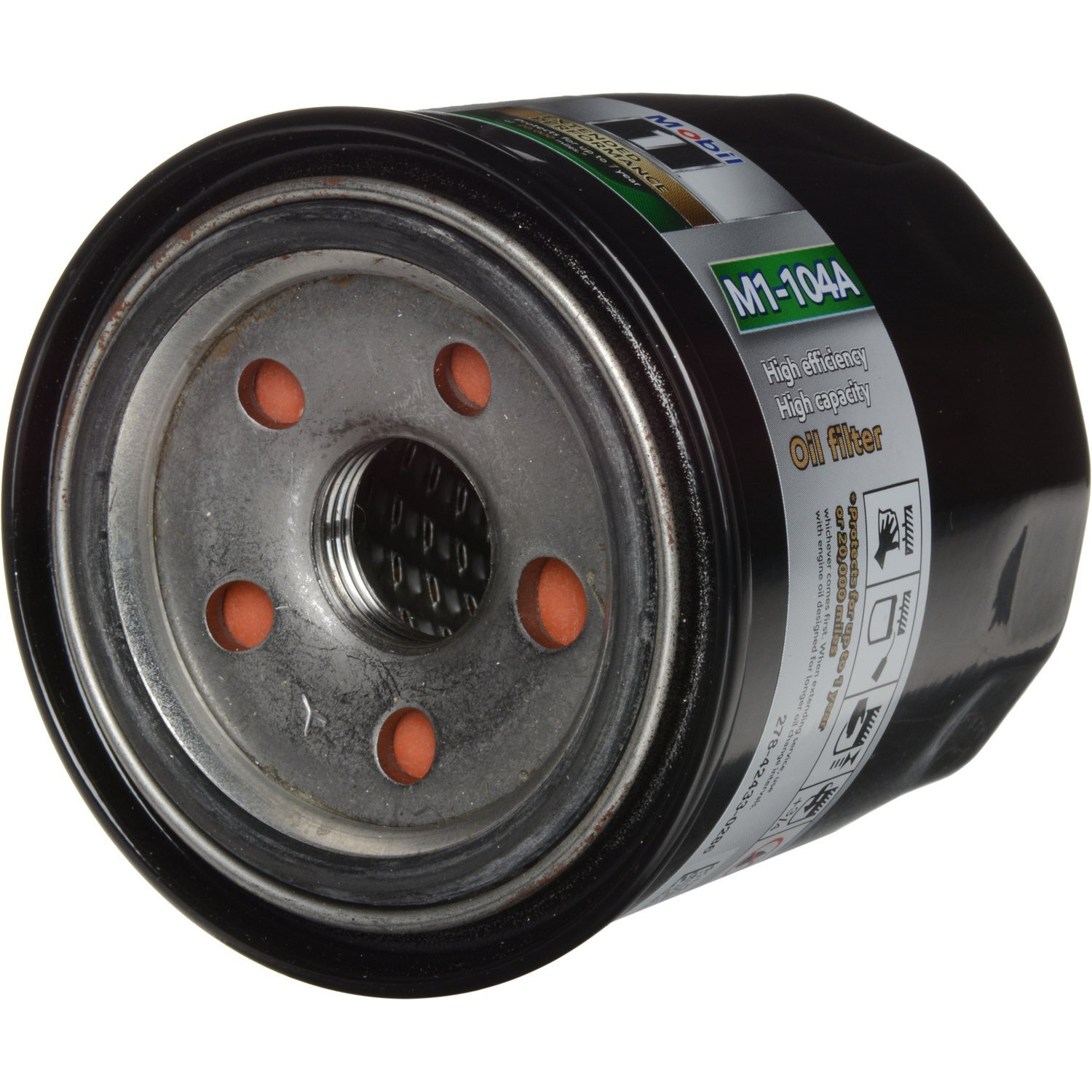 Mobil 1 M1-104A Extended Performance Oil Filter, 1 Pack