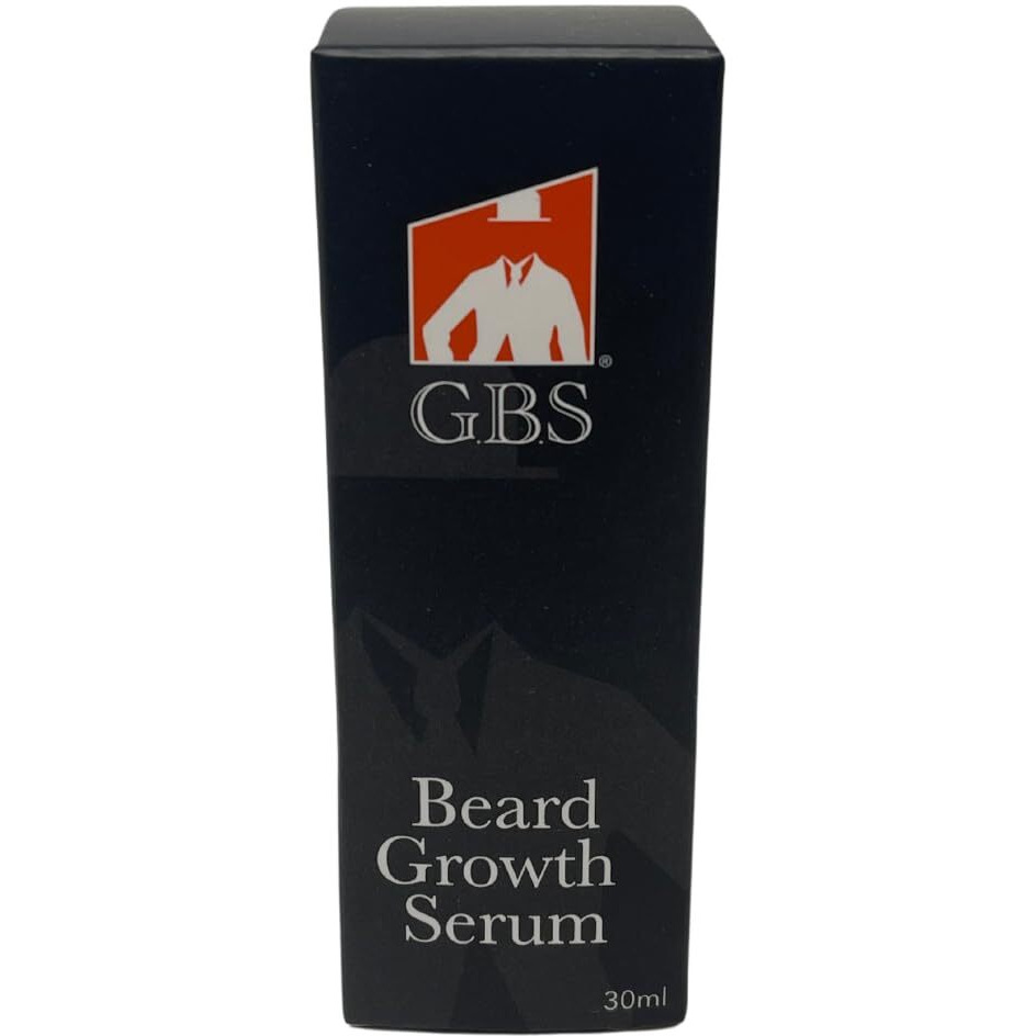 G.B.S Beard Growth Serum With Dropper, Citrus Scented 1Oz