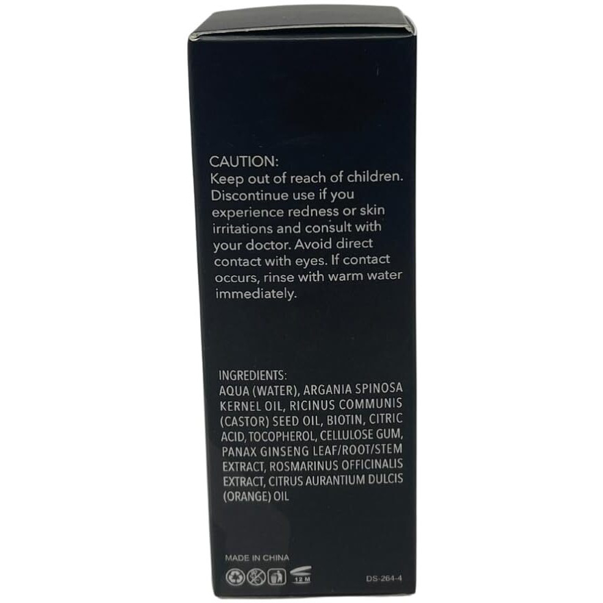 G.B.S Beard Growth Serum With Dropper, Citrus Scented 1Oz