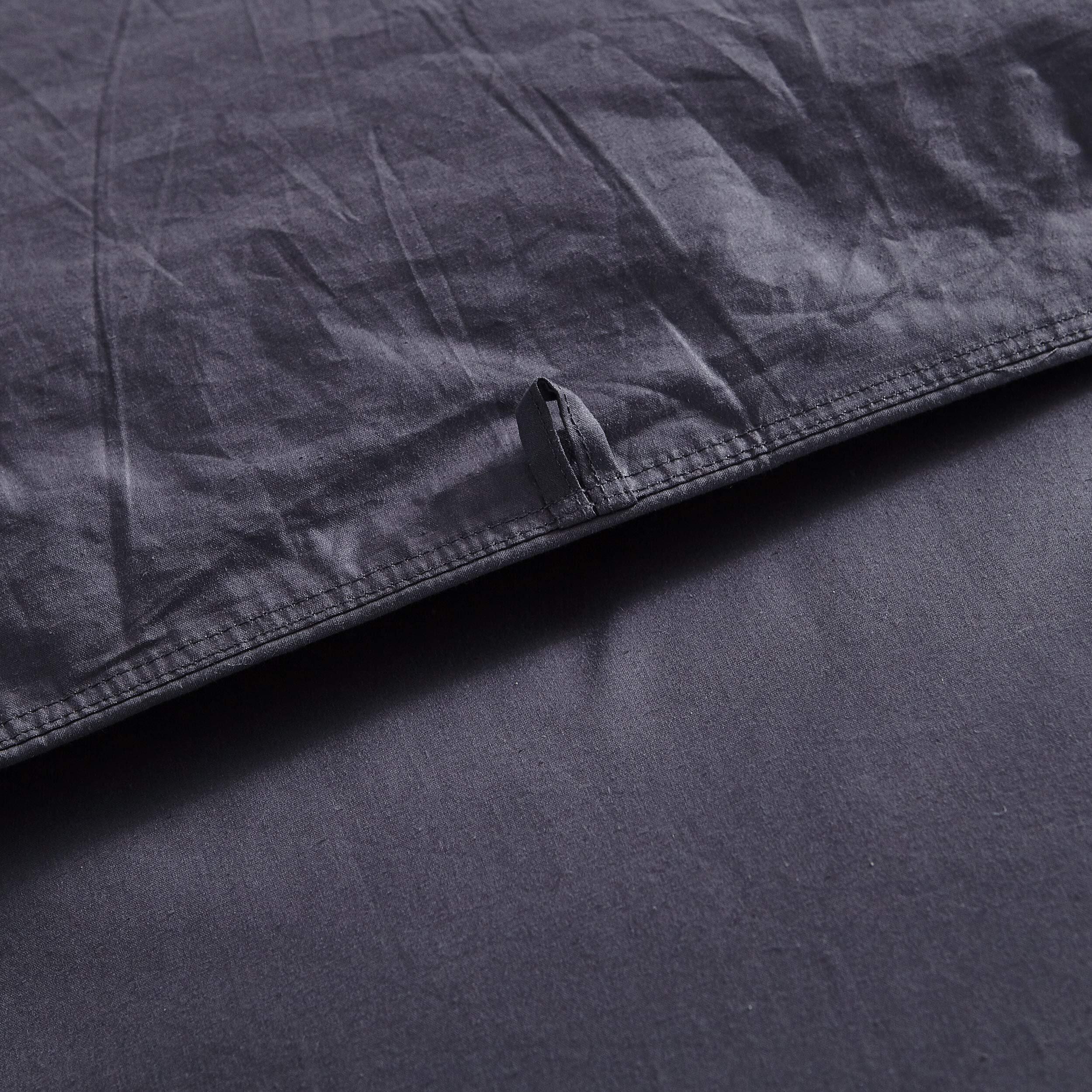 Luxurious Heavy Goose Down Feather Comforter King Size Duvet Insert, Classic Gray, Premium Baffle Box, 1200 Thread Count 100% Egyptian Cotton Cover, 70 Oz Fill Weight (King, Gray)
