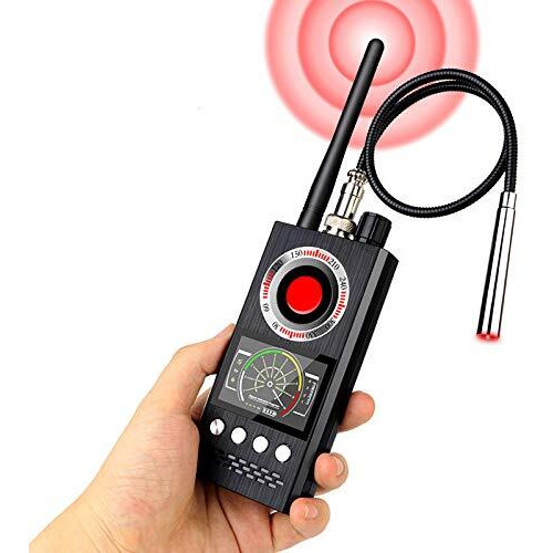 Anti-Spy Wireless Rf Signal Detector [Latest Professional Version] Bug Gps Camera Signal Detector