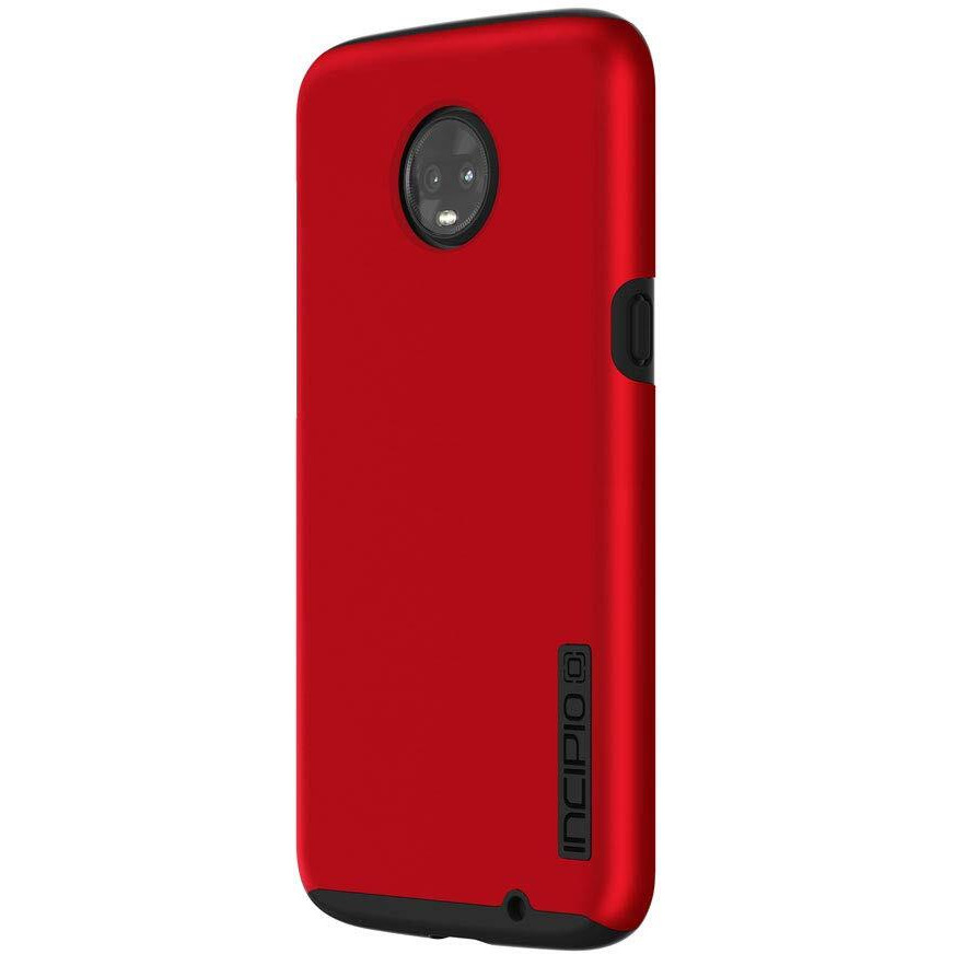 Incipio Dualpro Mt-454-Rbk Case For Motorola Moto Z3 Play - Certified Case (Red/Black) [Extremely Robust I Shock Absorbing I Soft-Touch Coating I Hybrid]