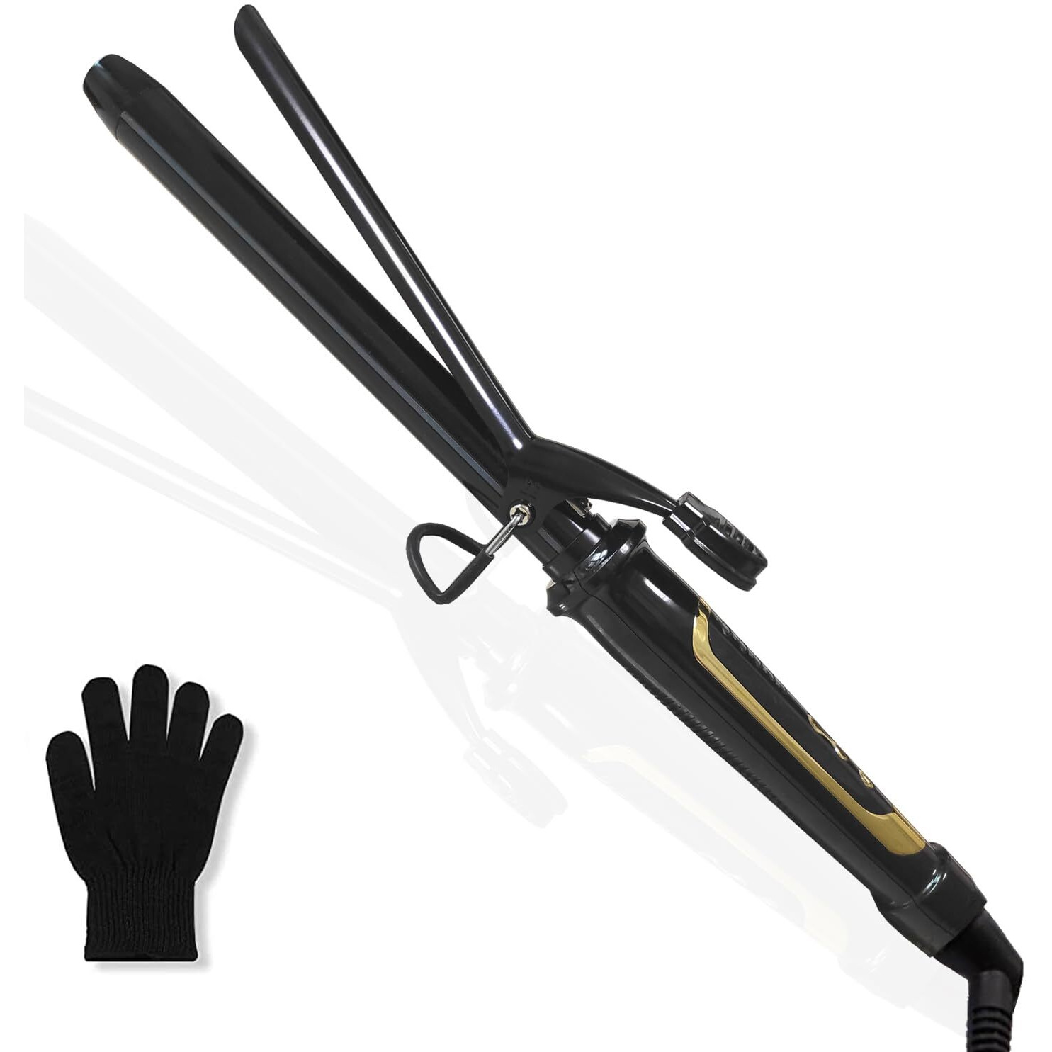 Abp 1 Inch Curling Iron With Ceramic Barrel, Instant Heat Up To 450F, Waving Style Tool For Long/Medium Hair And Women