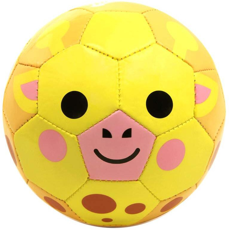 Daball Kid And Toddler Soccer Ball - Size 1, Pump And Gift Box Included (Jim, The Giraffe)