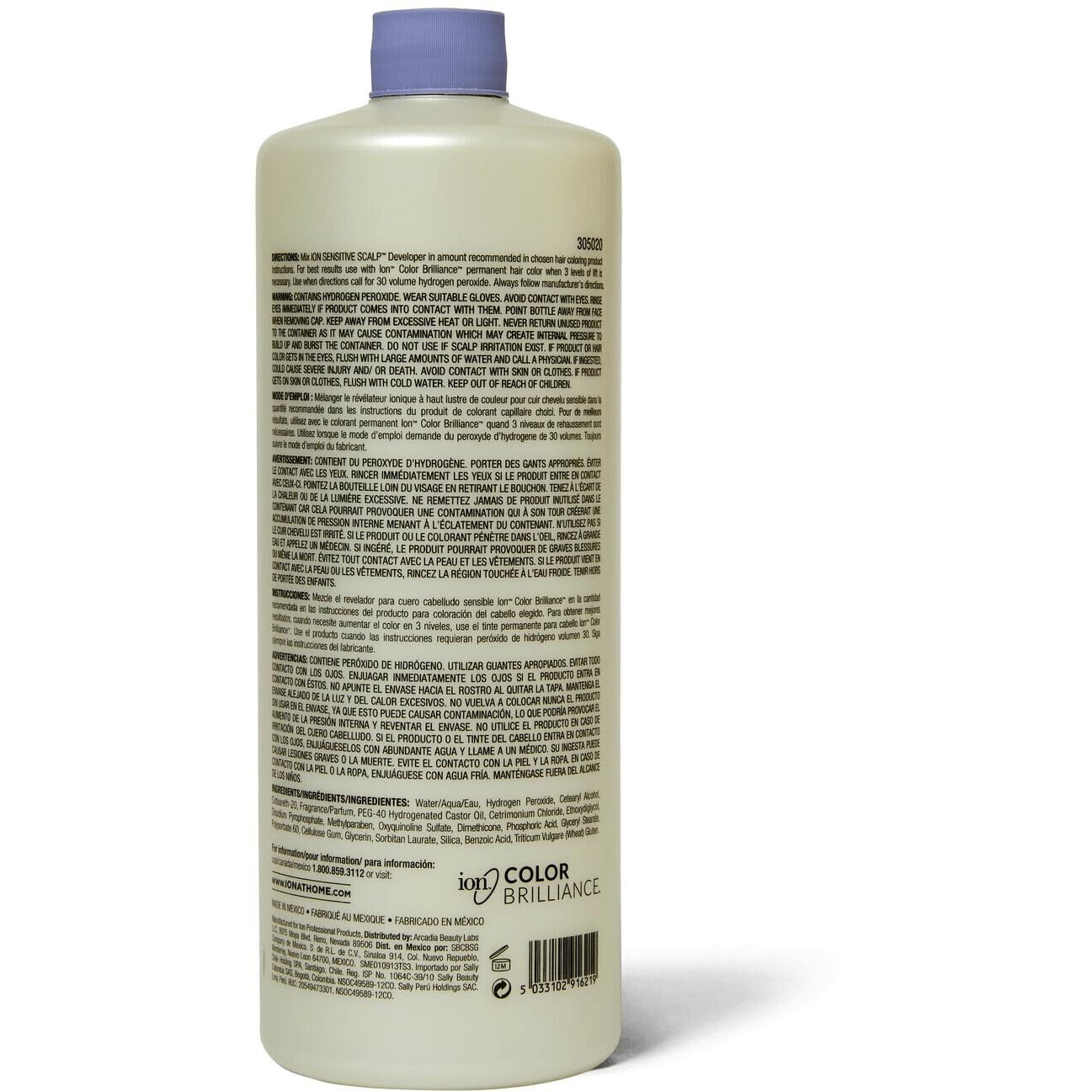 Ion Sensitive Scalp 30 Volume Creme Developer 32 Oz