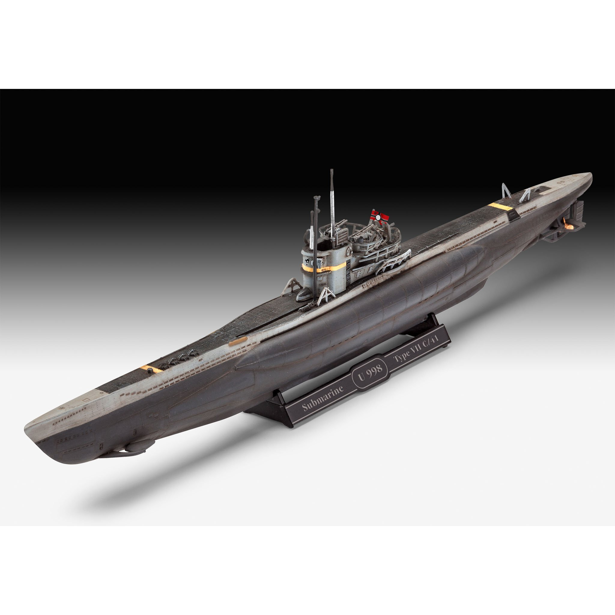 Revell Rv05154 05154 5154 German Submarine Type Vii C/41 1 350 Plastic Model Kit, Various