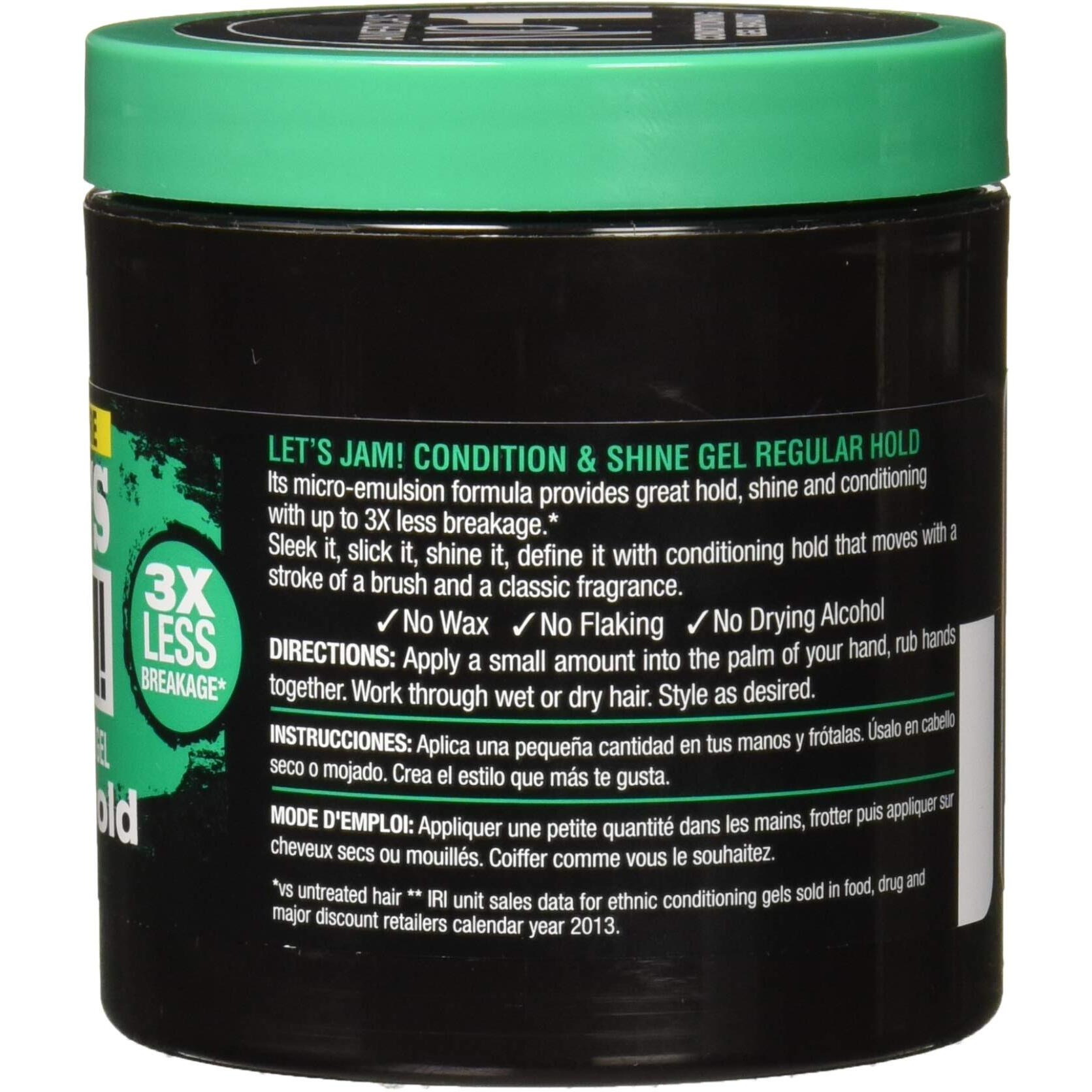 Softsheen Carson Let's Jam Shining And Conditioning Gel, 5.5 Ounce