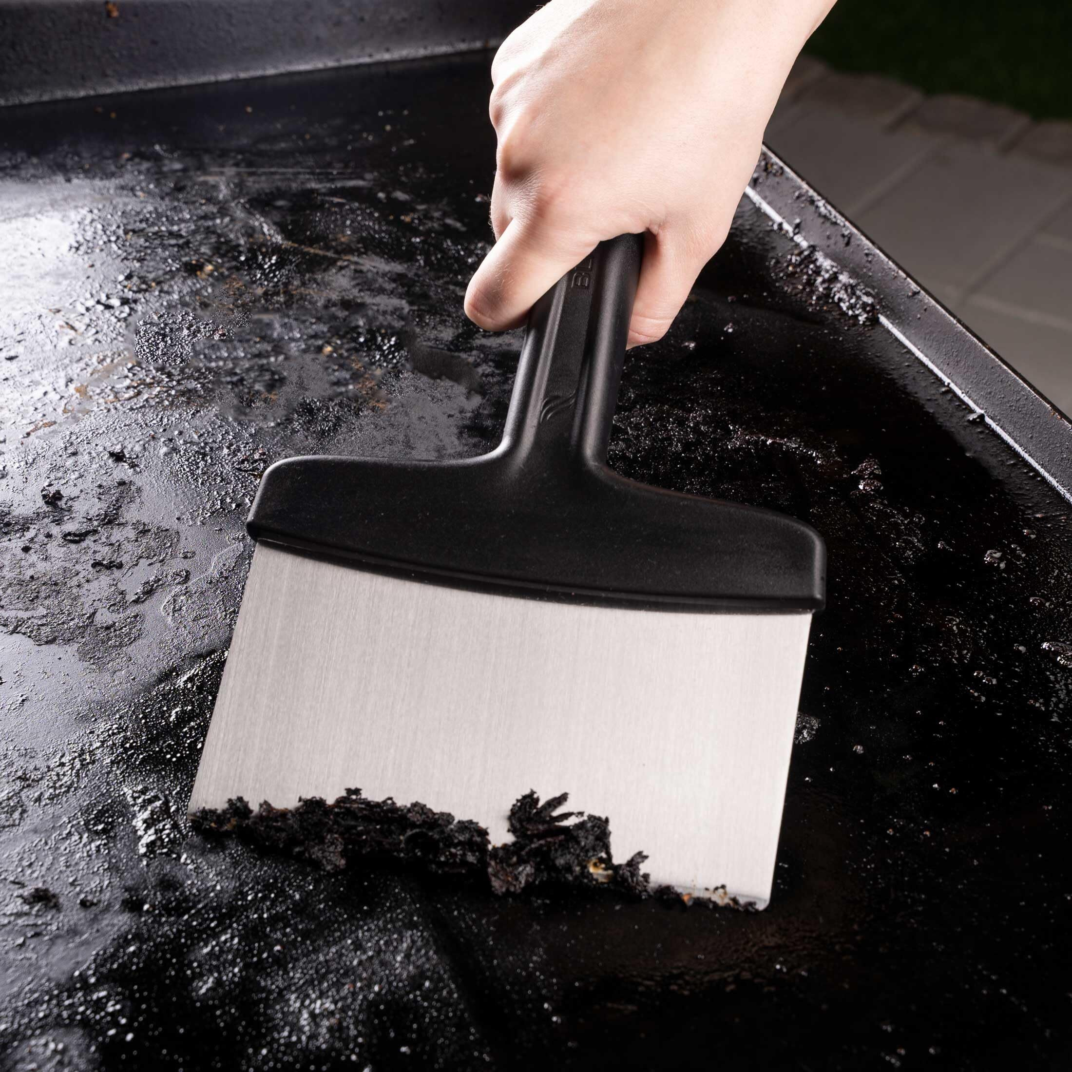 Blackstone 5060 Professional 8-Piece Griddle Cleaning Kit, Stainless Steel, Black