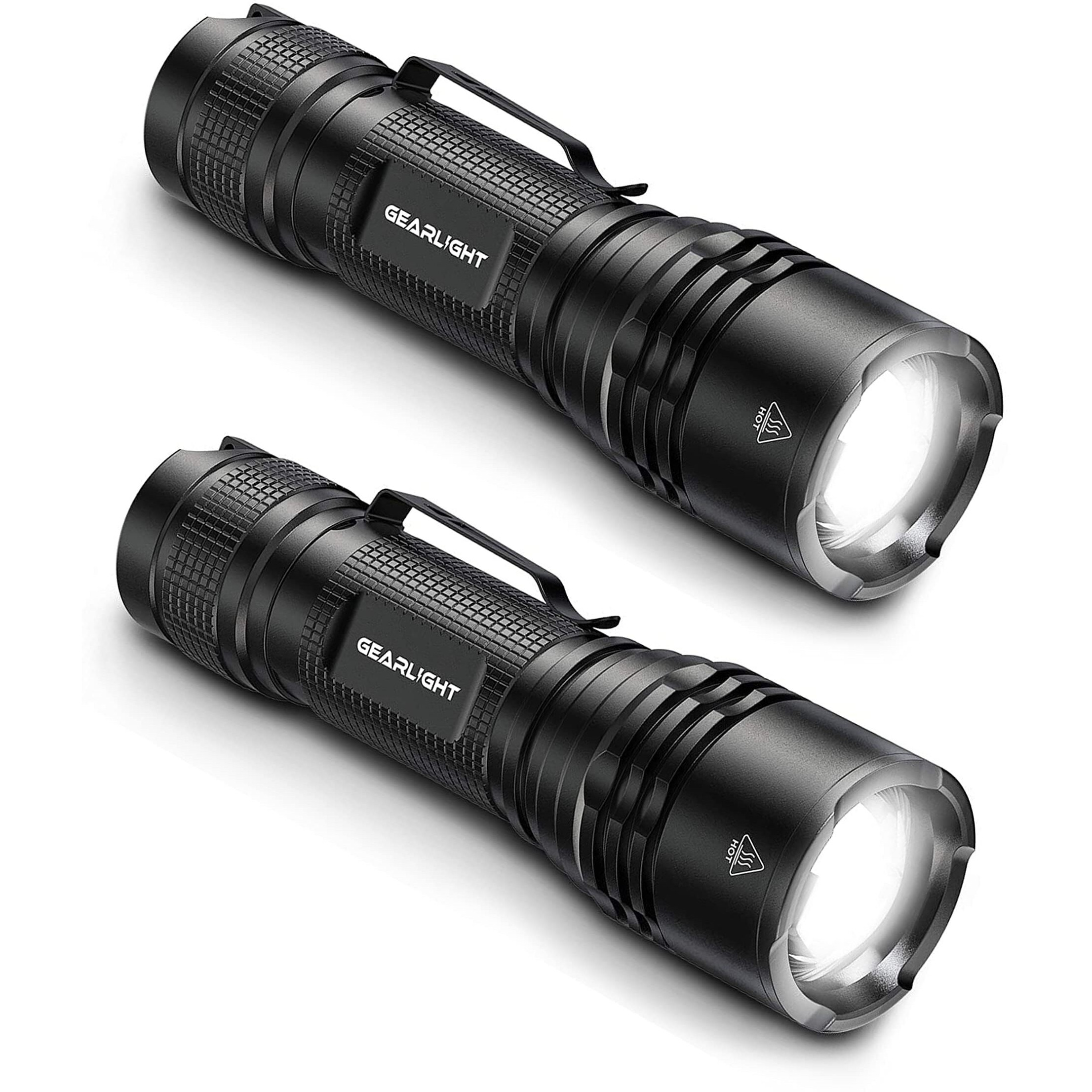 Gearlight Led Tactical Flashlights High Lumens - Mini Flashlights For Edc Carry - Compact Powerful Emergency Flashlights Made From Military-Grade Aluminum - Drop Resistant And Water Resistant