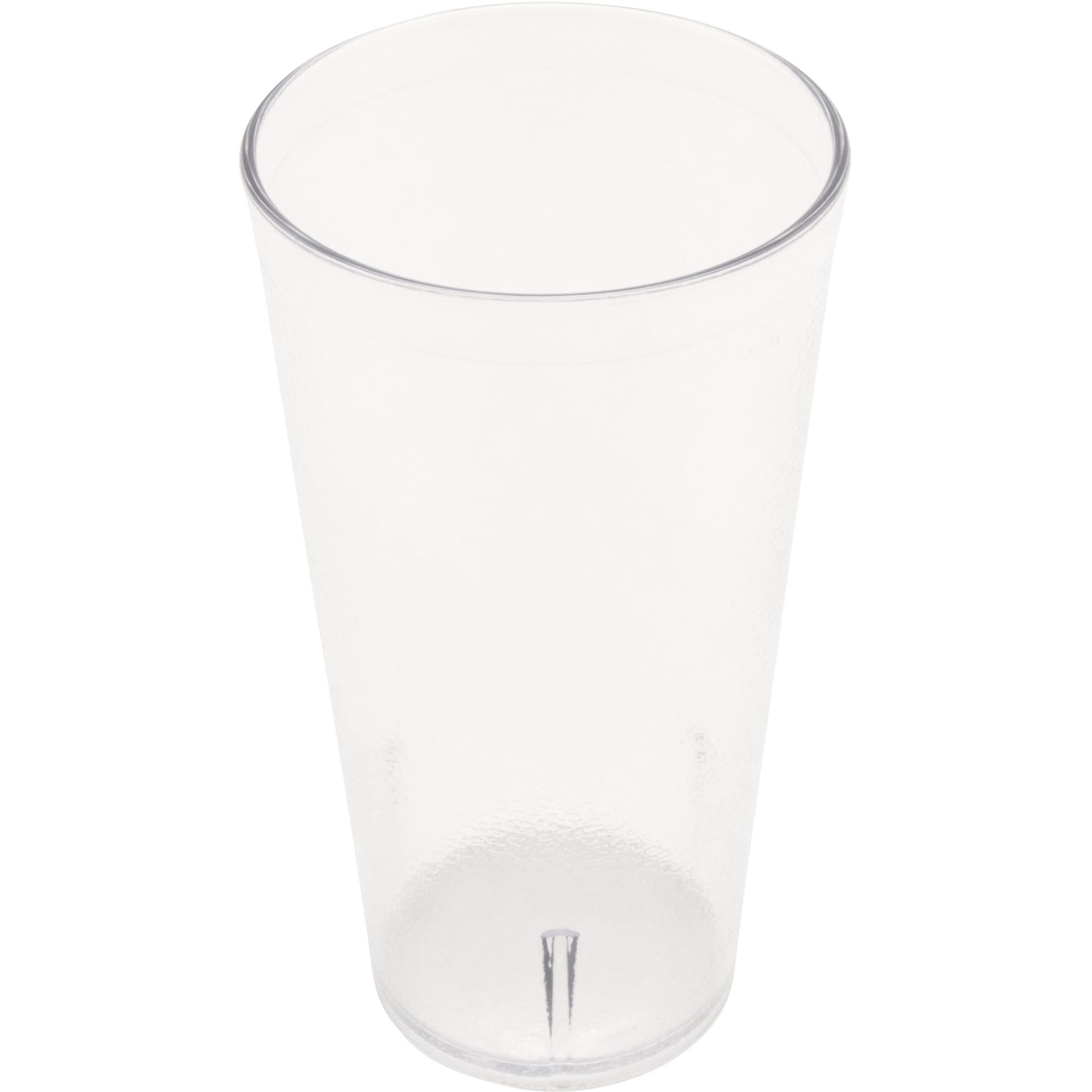 G.E.T. 6624-1-Cl-Ec Heavy-Duty Plastic Restaurant Tumblers, 24 Ounce, Clear (Set Of 4)"" }