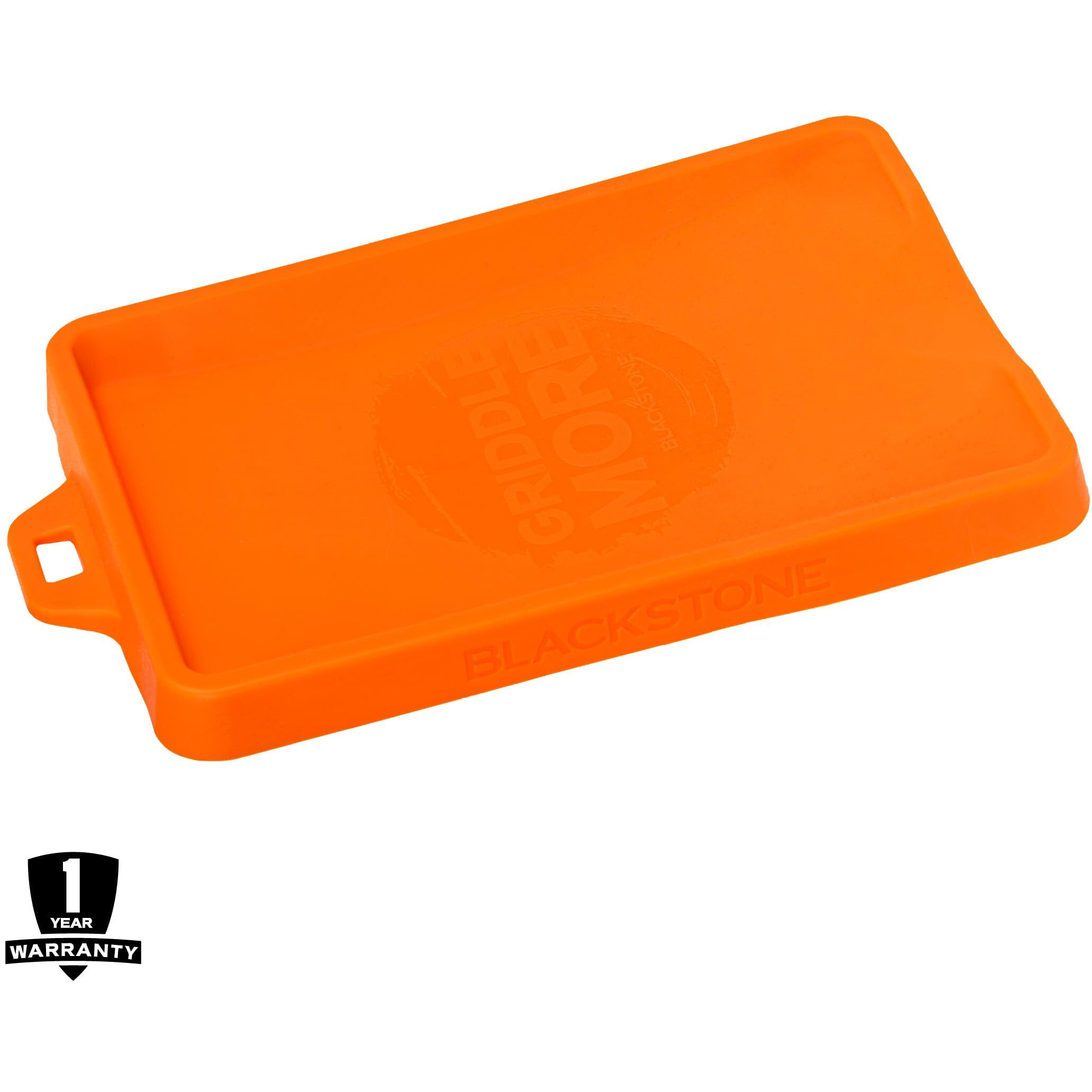 Blackstone 5097 Silicone Spatula Mat For Laddle, Serving Spoon Drip Pad & Grill Utensil Holder For Kitchen, Stovetop, Cooking & Countertop-Heat Resistant, Non Slip, Heavy Duty & Utensils Keeper Large