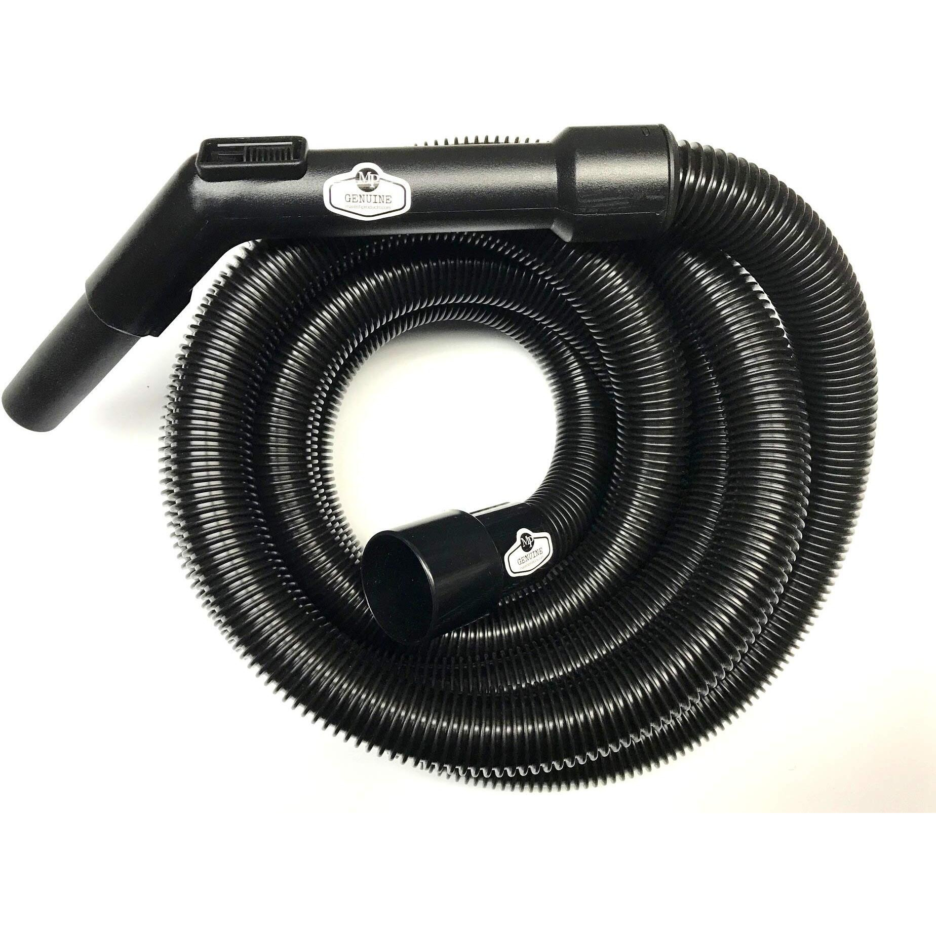 Compatible Replacement For Shop Vac Style Wet Dry Vacuum Cleaner Crushproof Industrial Commercial Grade Extension Hose With Air Suction Control, Length 20 Feet X 1-1/4"" (20 Foot Hose)