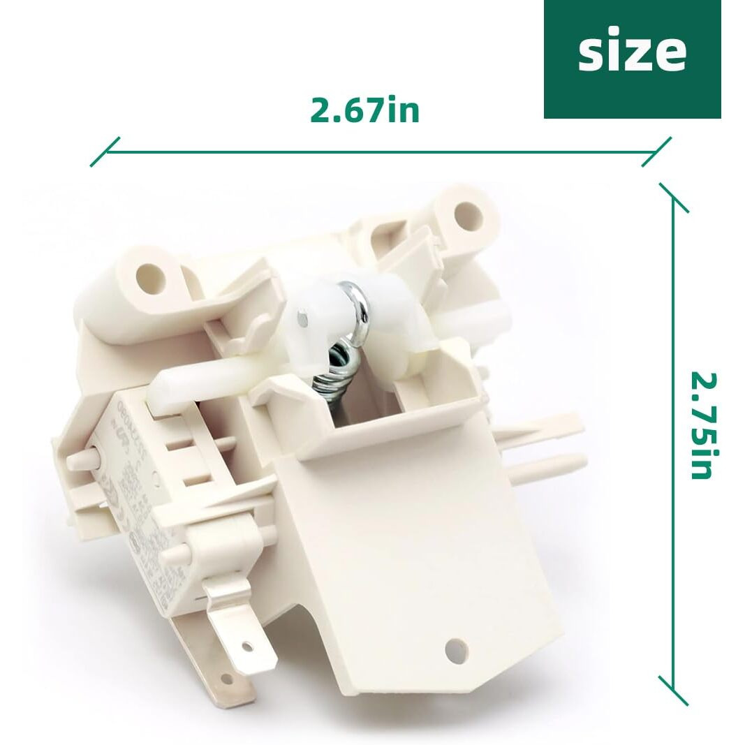 Upgrade Dd81-01629A Dd81-02132A Dishwasher Door Switch Latch Lock Compatible With Samsung Dishwasher Model Dw80K5050Ub Dw80R5060Us Dw80R5061Ug Dw80F600Utw Dw80K7050Ug Dw80J3020Us