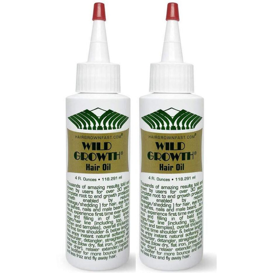 Wild Growth Hair Oil 4Oz "&quotPack Of 2""