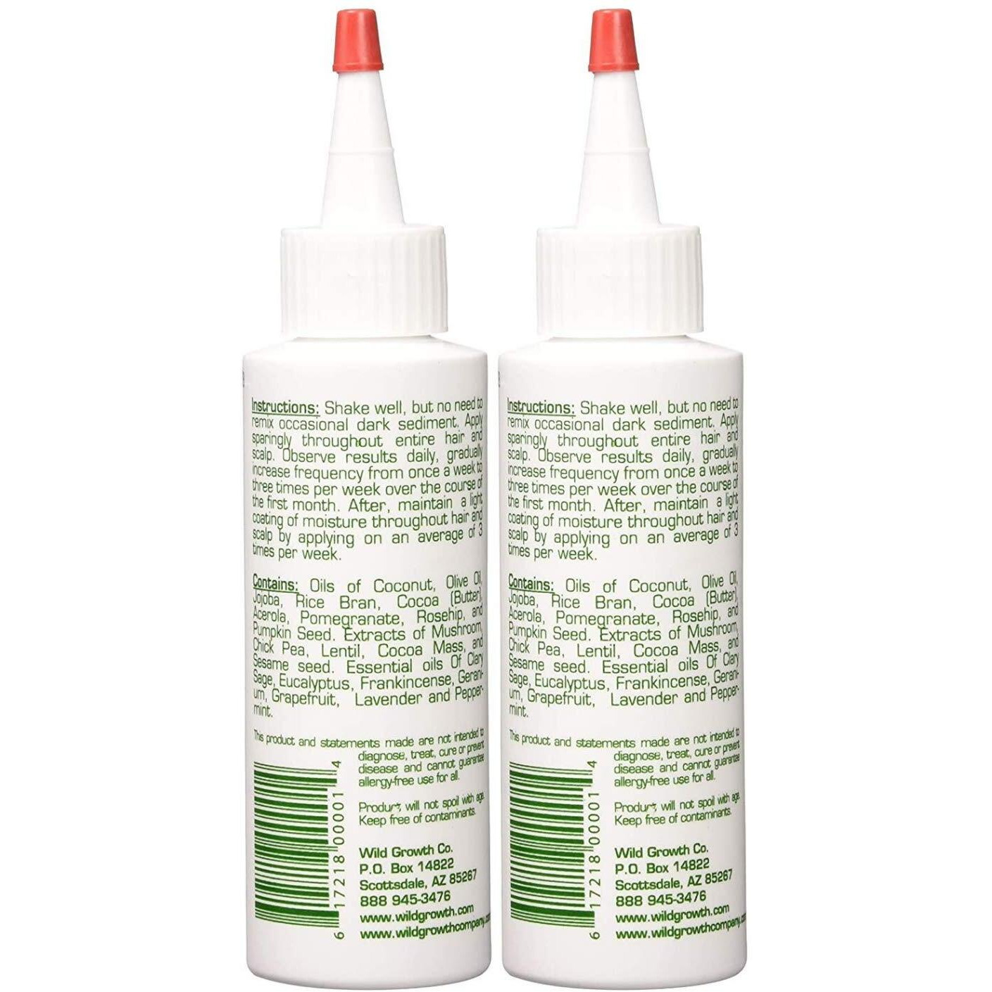 Wild Growth Hair Oil 4Oz "&quotPack Of 2""