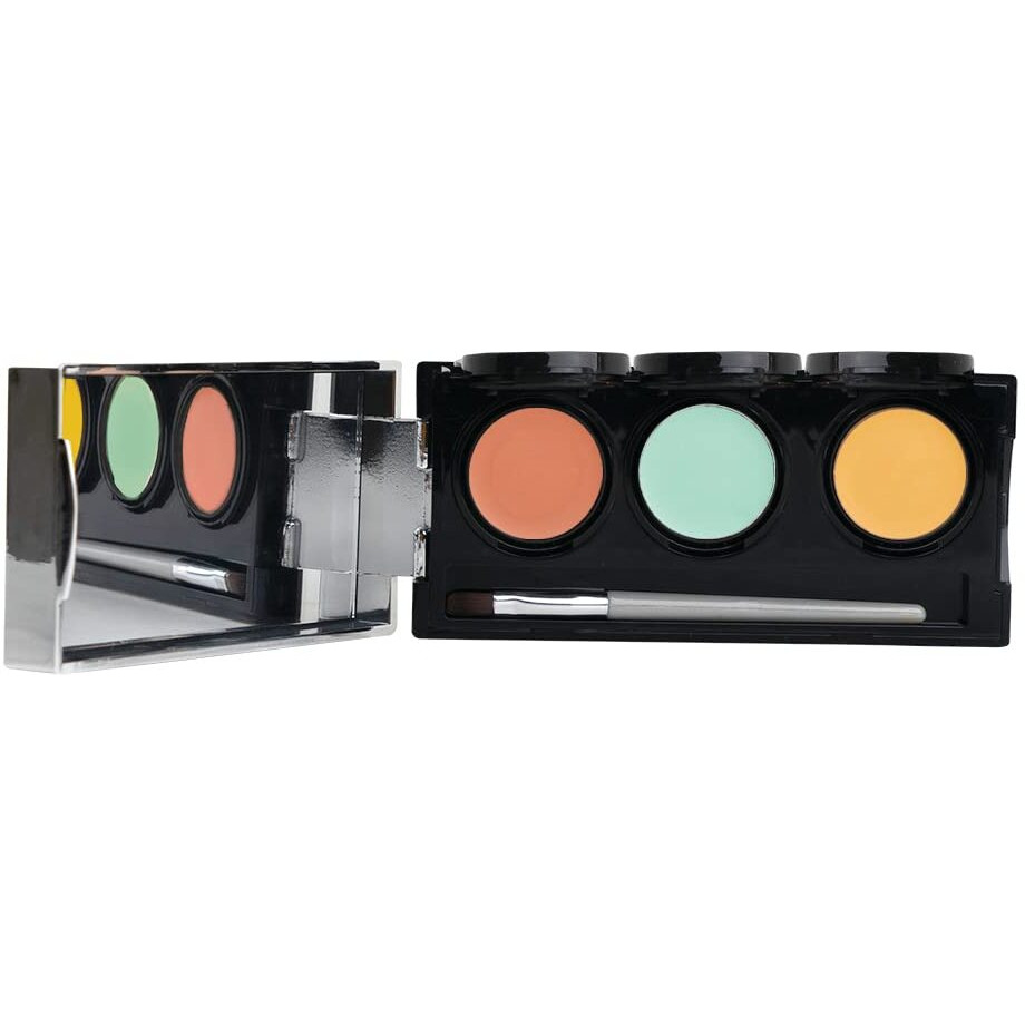 Dermaflage Color Correcting Palette, Color Corrector Concealer For Dark Circles, Redness, Bruises, Dark Spots, By Dermaflage 6.9G/.24Oz
