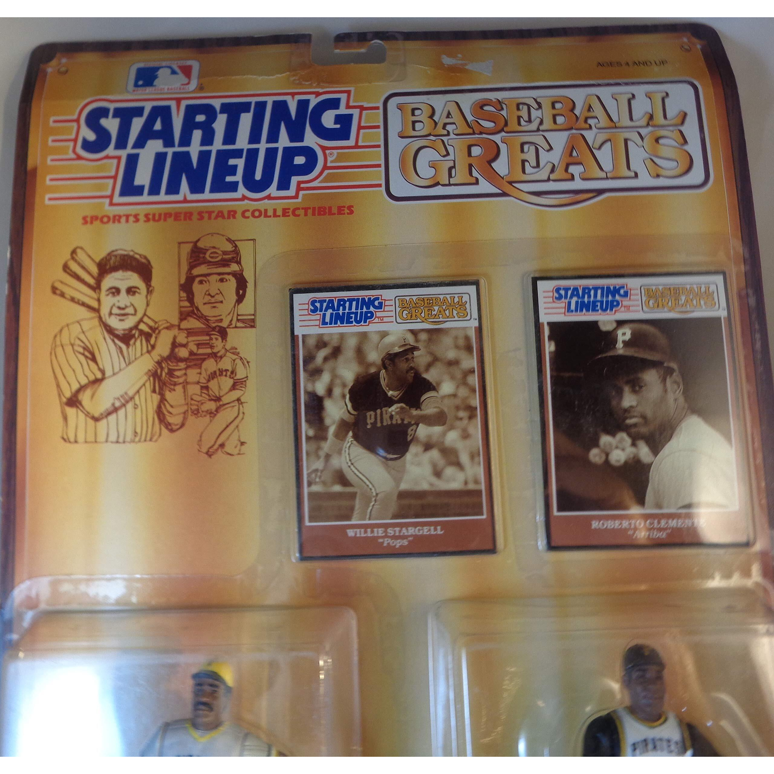Starting Lineup Baseball Greats Willie Stargell And Roberto Clemente