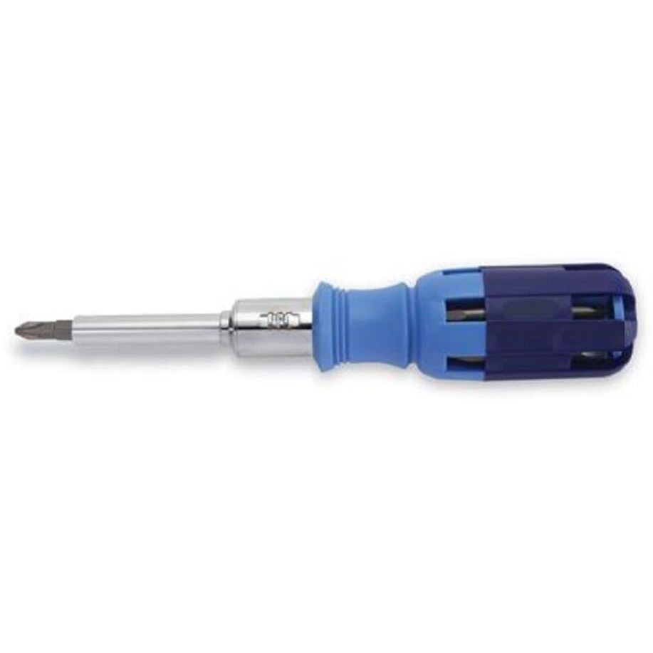 Lutz 21001 15-In-1 Ratchet Screwdriver, Blue