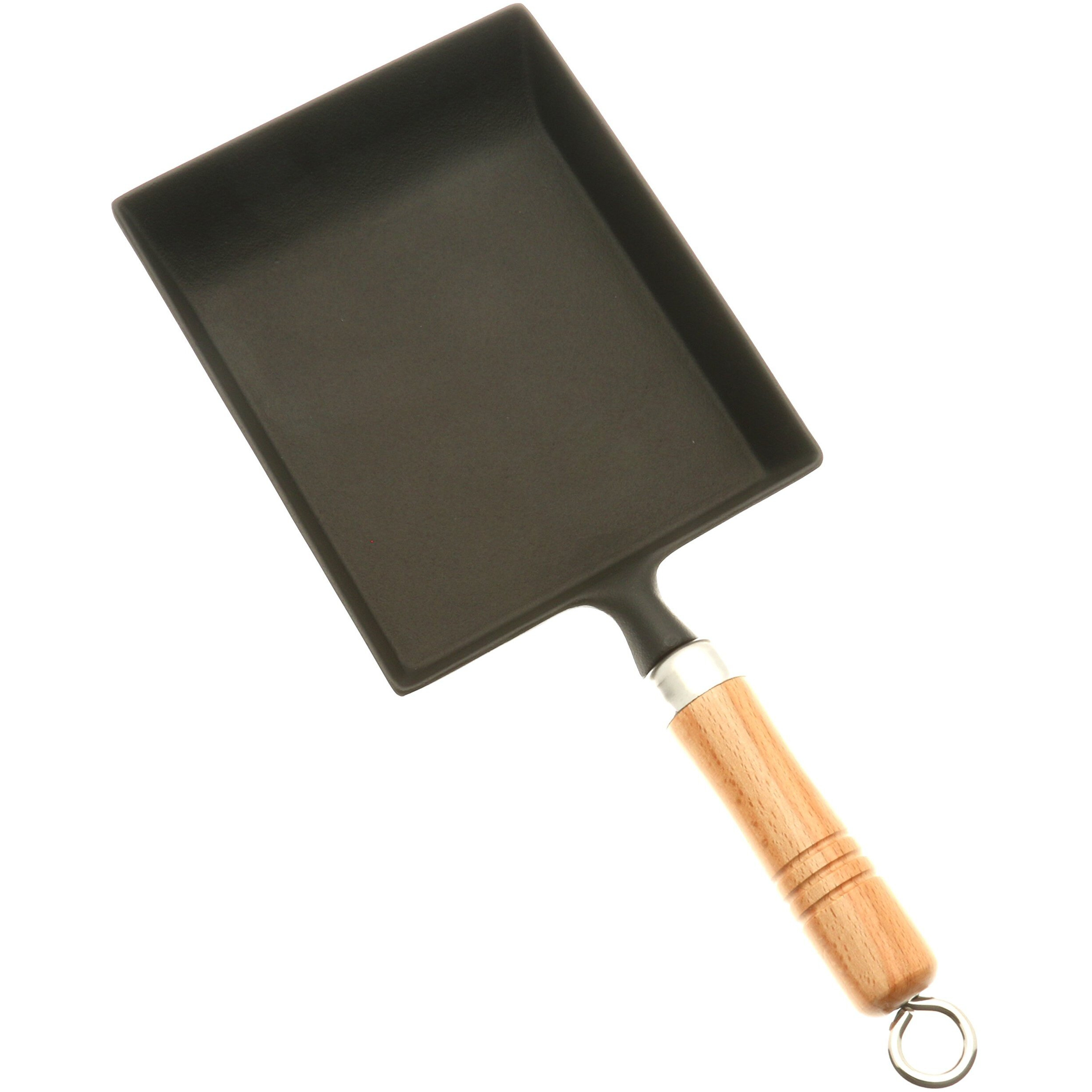Iwachu Iron Tamagoyaki Omelette Pan, Black