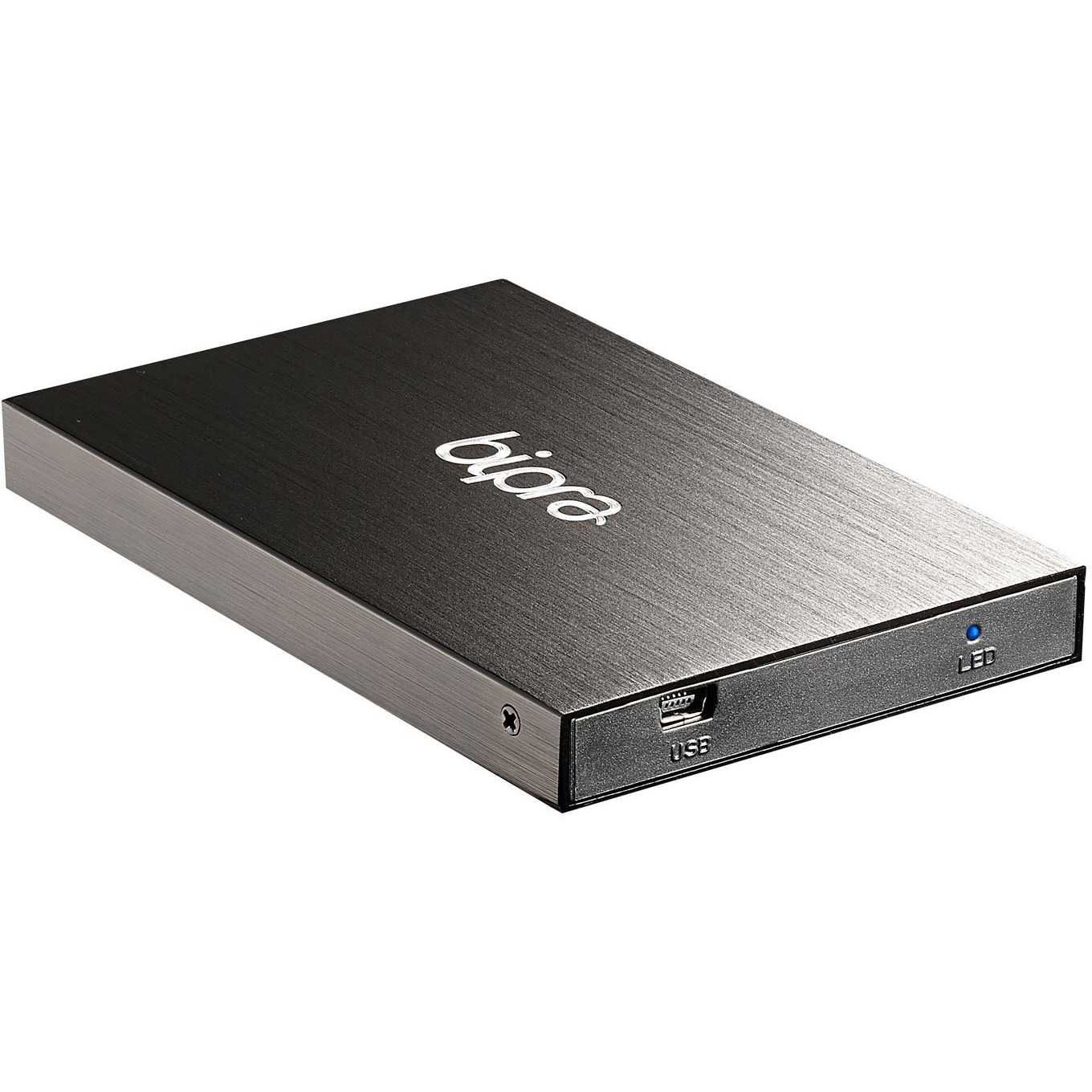 Bipra 250Gb 250 Gb 2.5 Inch External Hard Drive Portable Usb 2.0 - Black - Fat32