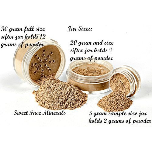 (20Gms) Makeup Bronzer Powder For Sun-Kissed Glow By Sweetface Minerals, Organic Mineral Face Bronzer, Mineral Blush Bronzer For All Skin Types, Matte Finish Bronzer Powder For The Face