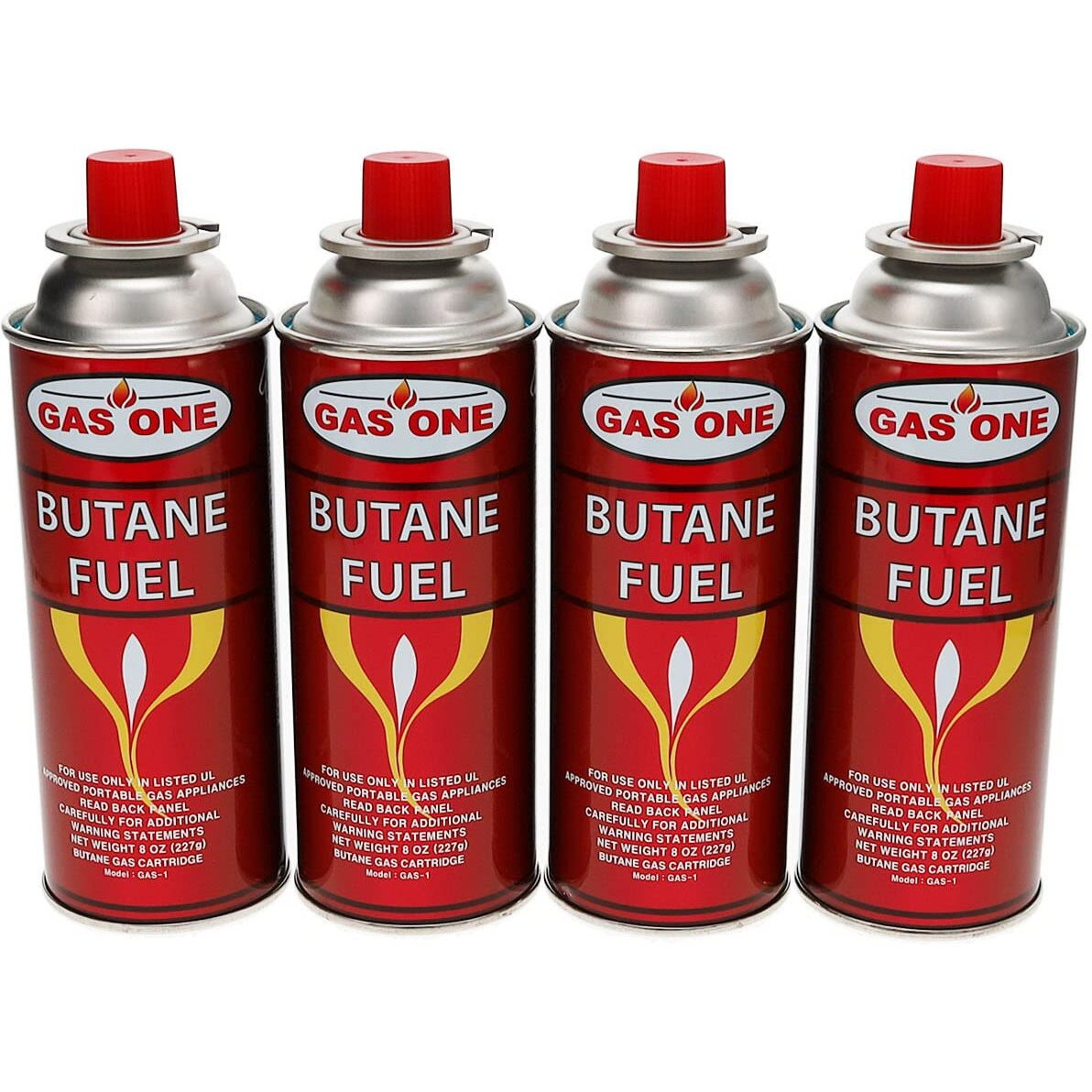 Gasone Butane Fuel Canister (4Pack)