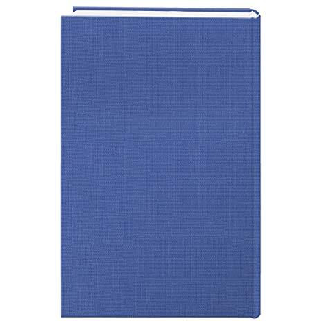 Fabric Frame Cover Photo Album 300 Pockets Hold 4X6 Photos, Sky Blue