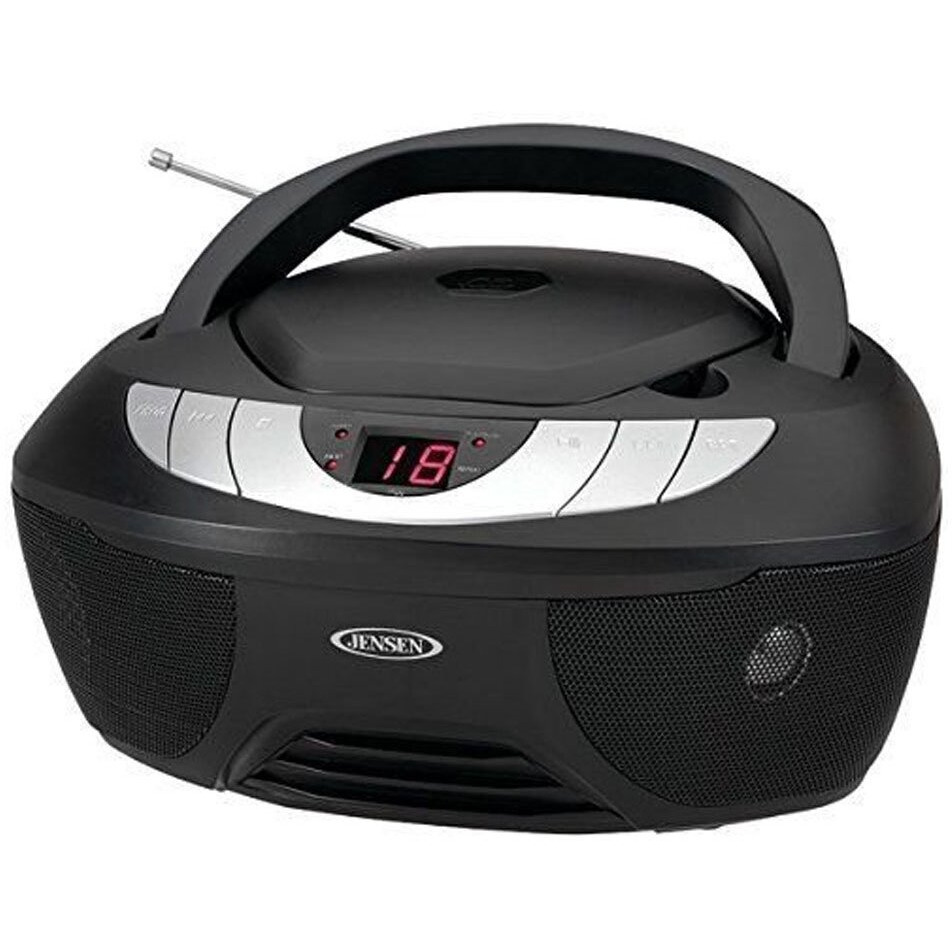 Jensen Cd-475 Portable Stereo Cd Player With Am/Fm Radio