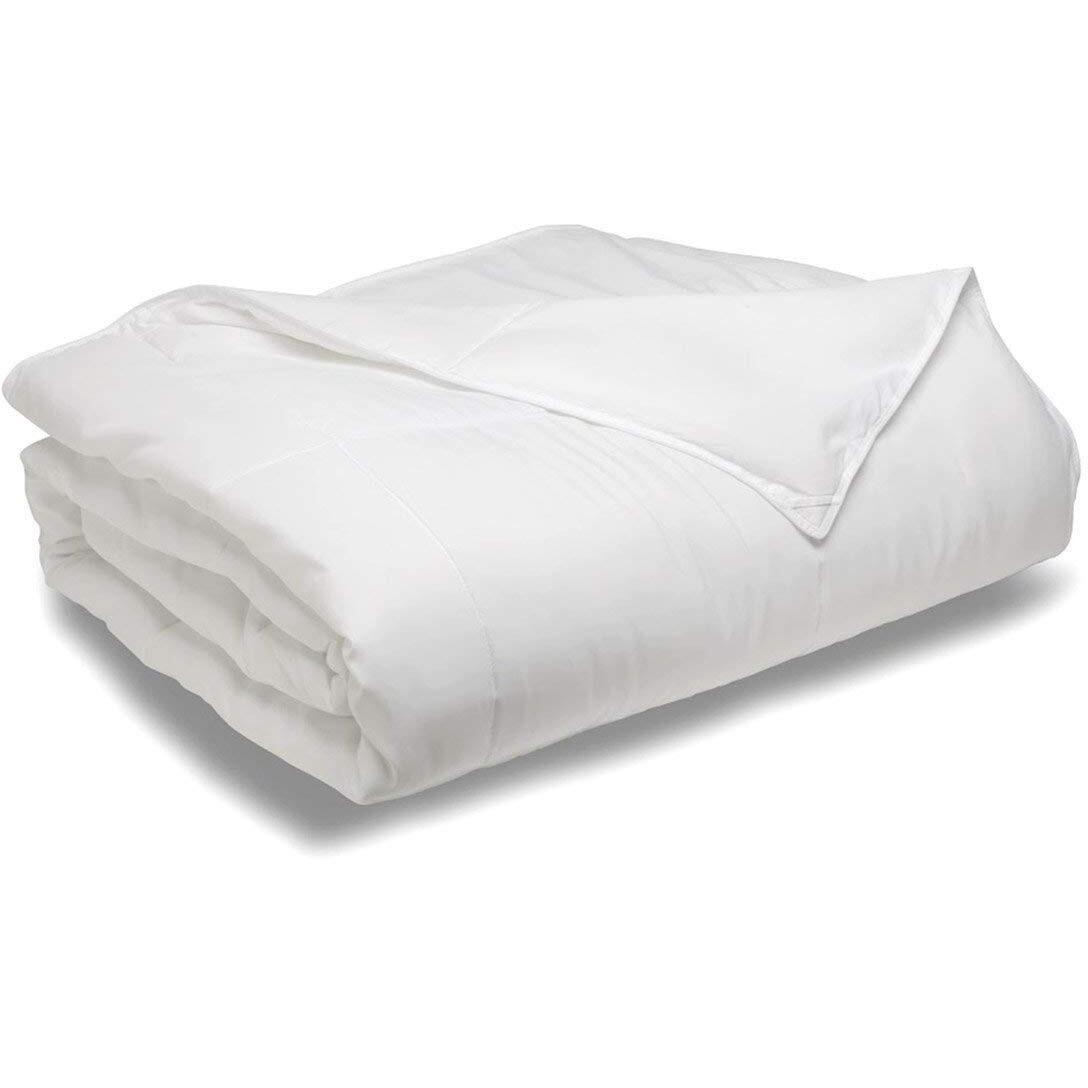 Elegant Comfort Luxury Goose Down Alternative Double Fill Comforter, Full/Queen, White