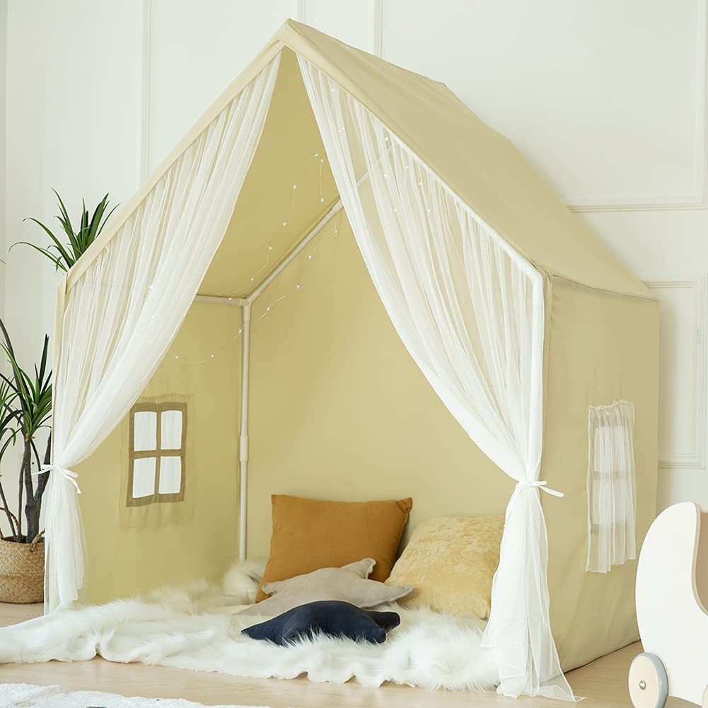 Kids Play Tent, Razee Large Playhouse Tent Indoor, Play House Kids Tent Castle Tent For Girls Boys, Play Cottage