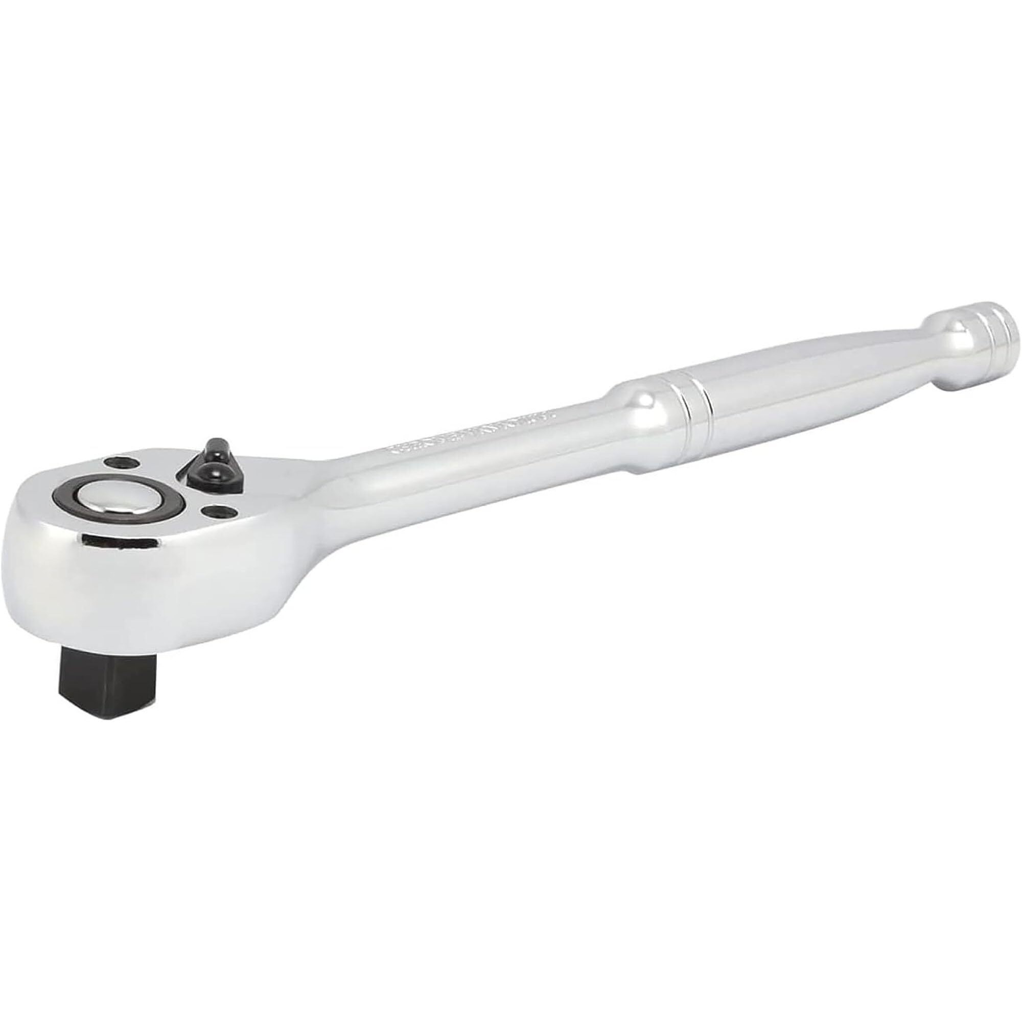Neiko 03103A 1/2 Inch Ratchet Wrench, 72-Tooth Reversible Ratchet, Quick Release 1/2 Drive Ratchet, 10 Inch Oval Head Socket Wrench, Cr-V Steel Rachet Wrench