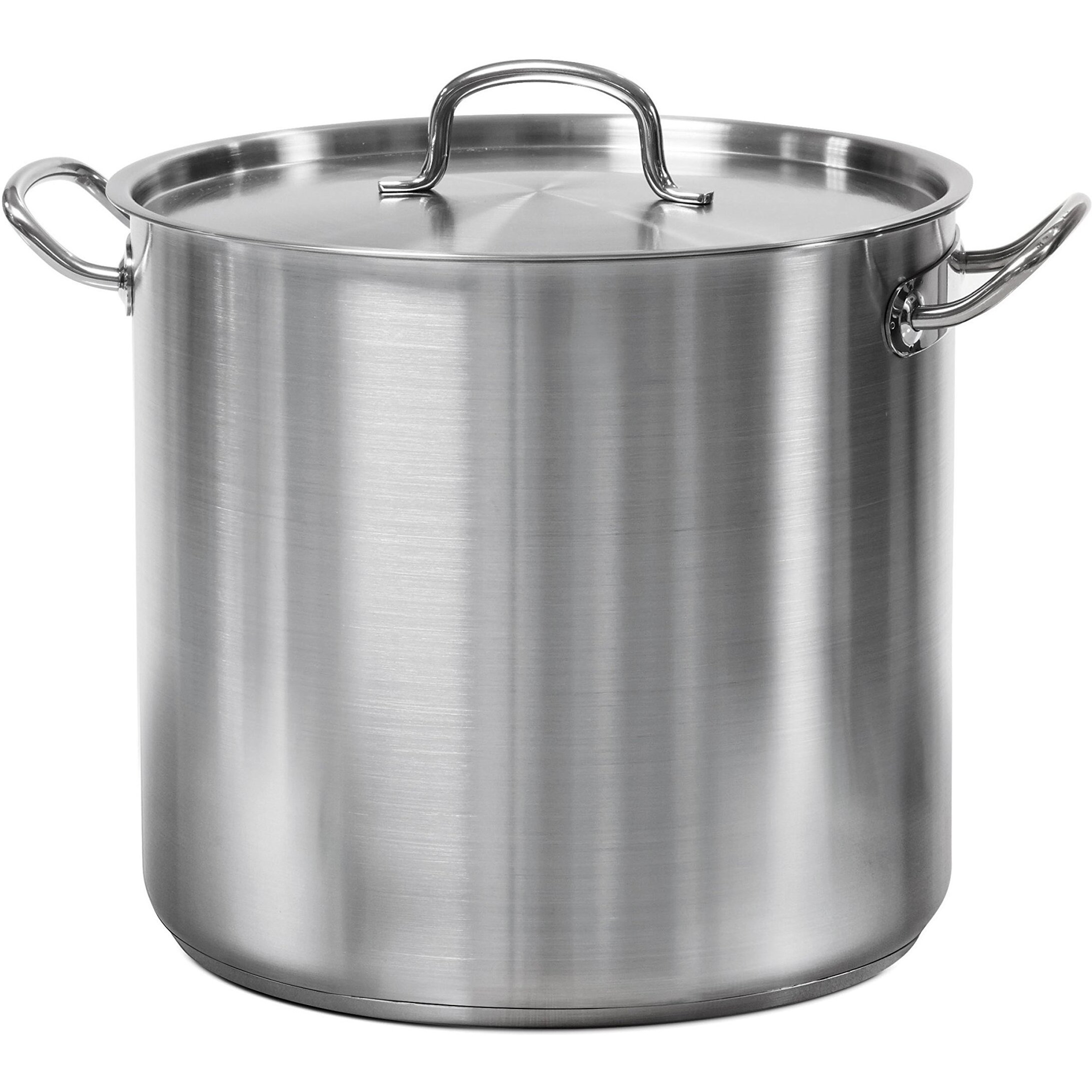 Tramontina 80117/581Ds 24 Qt. Stainless Steel Covered Stock Pot, Quarts