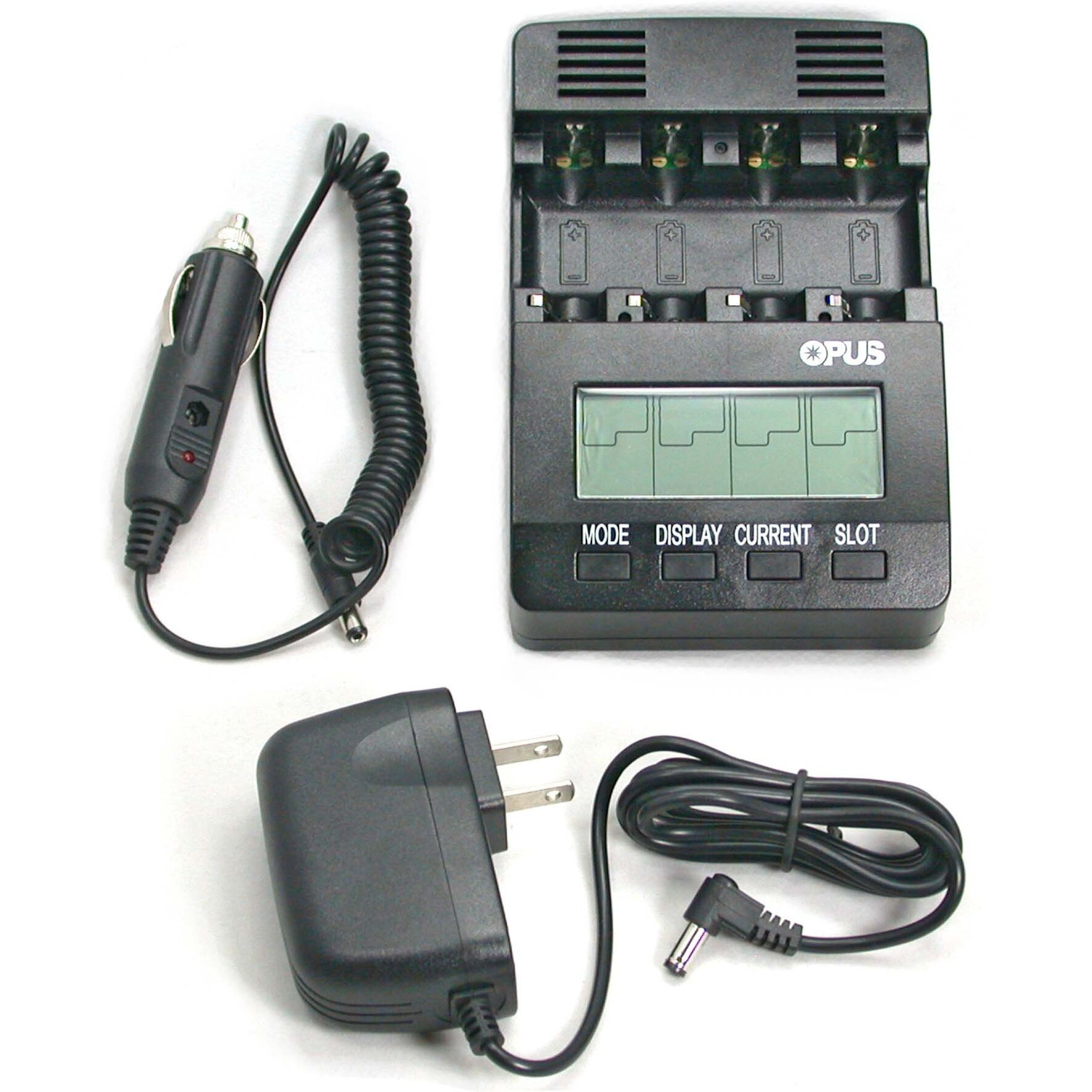 Bt-C2400 Battery Charger Analyzer Tester For Aa Aaa Nimh Nicd Rechargeable Batteries With Car Adapter