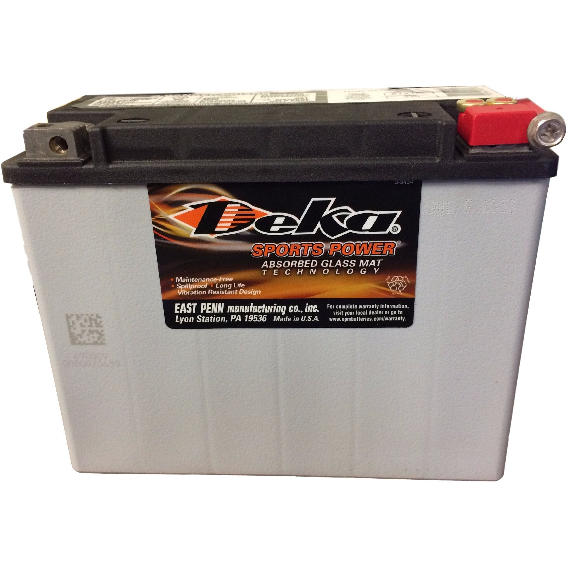 Deka Sports Power Etx18L Battery