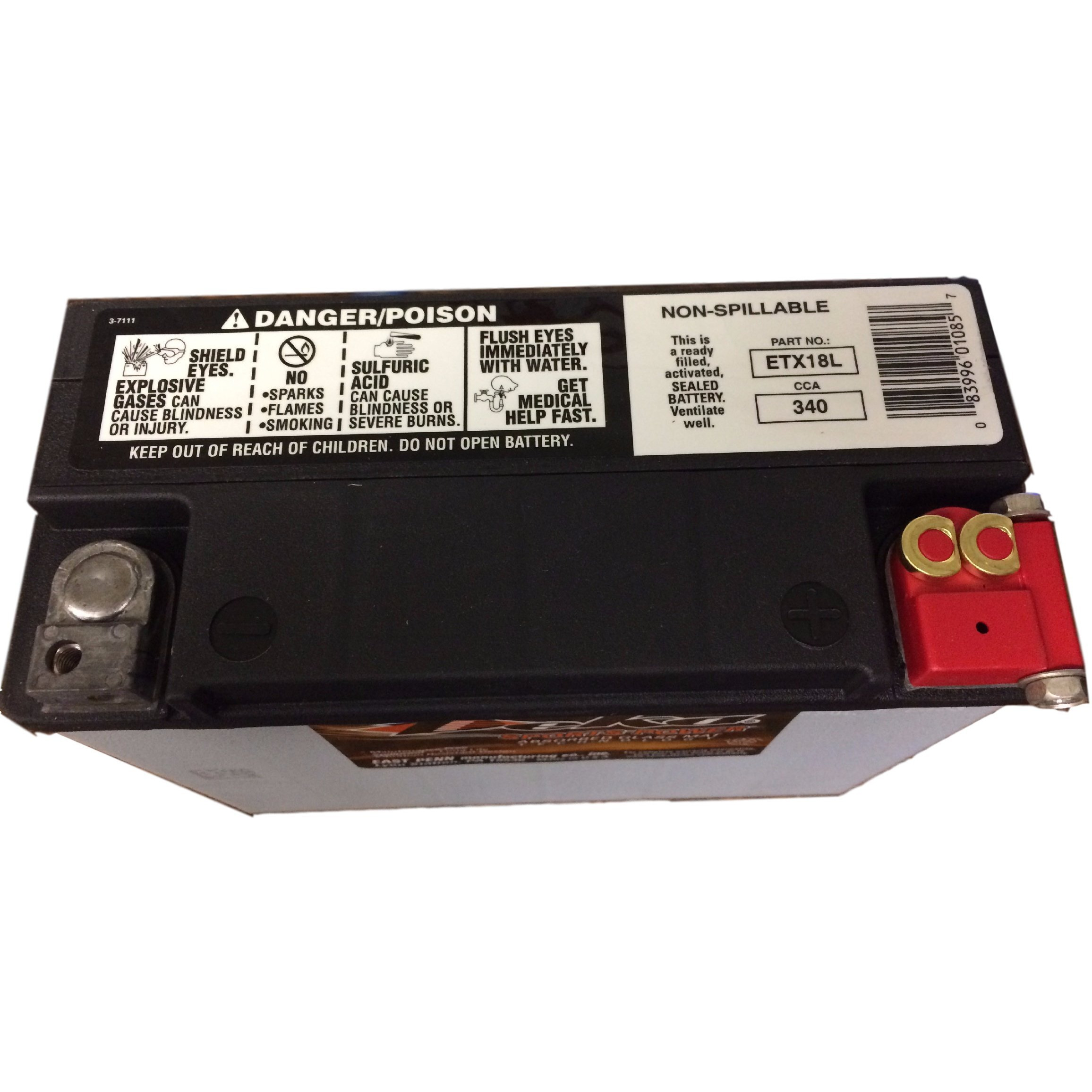 Deka Sports Power Etx18L Battery