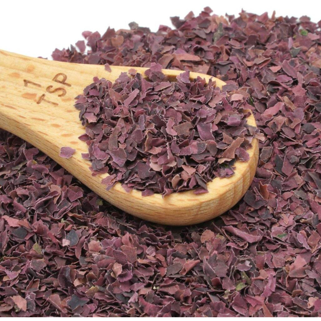 Maine Coast Sea Vegetables Dulse Flakes 4 Oz Bag - Wild Atlantic - Organic Seaweed