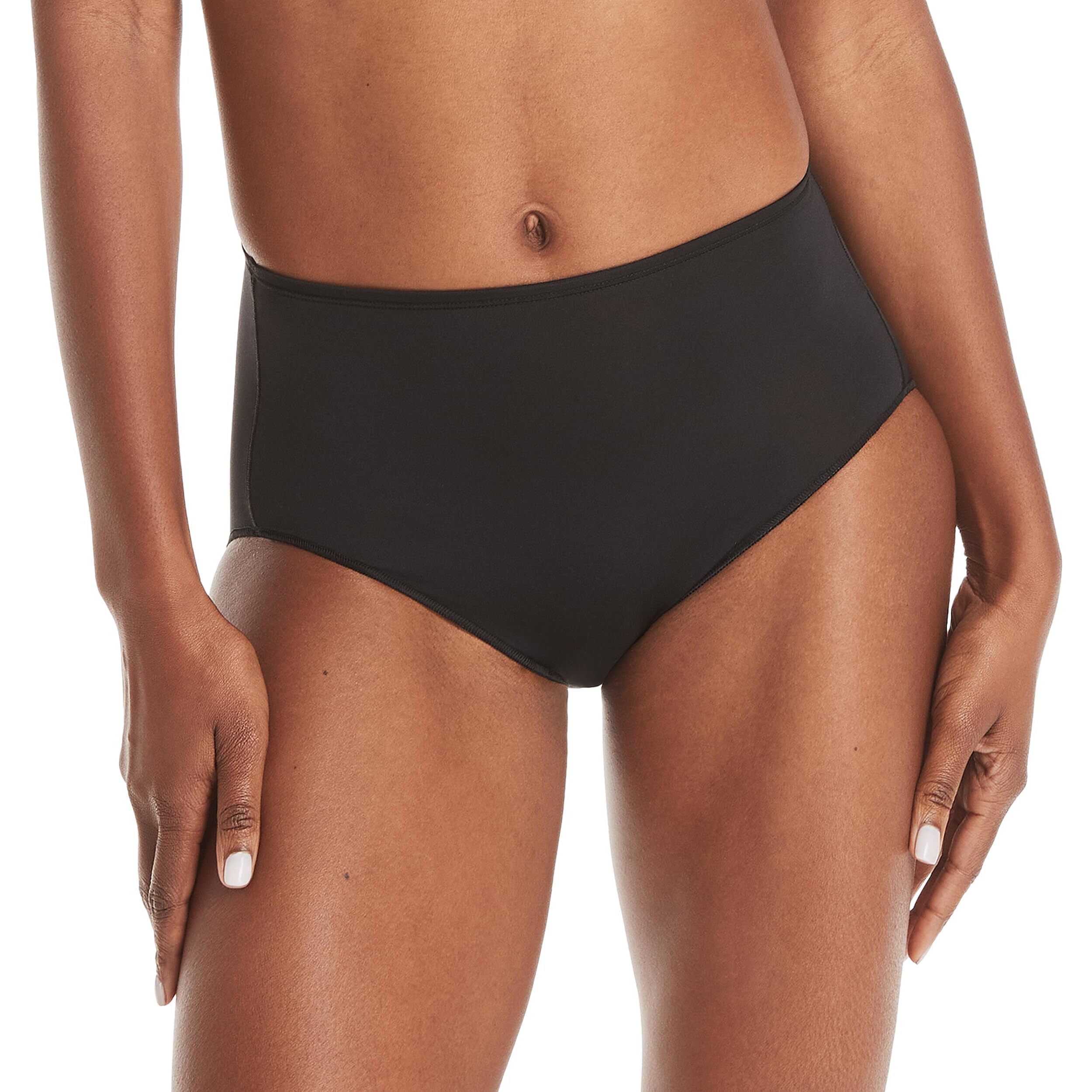 Hanes Womens Microfiber Panties Pack, Moisture-Wicking Stretch Underwear, 10-Pack (Colors May Vary) Briefs, Assorted Colors, 10-Pack Briefs, 8 Us