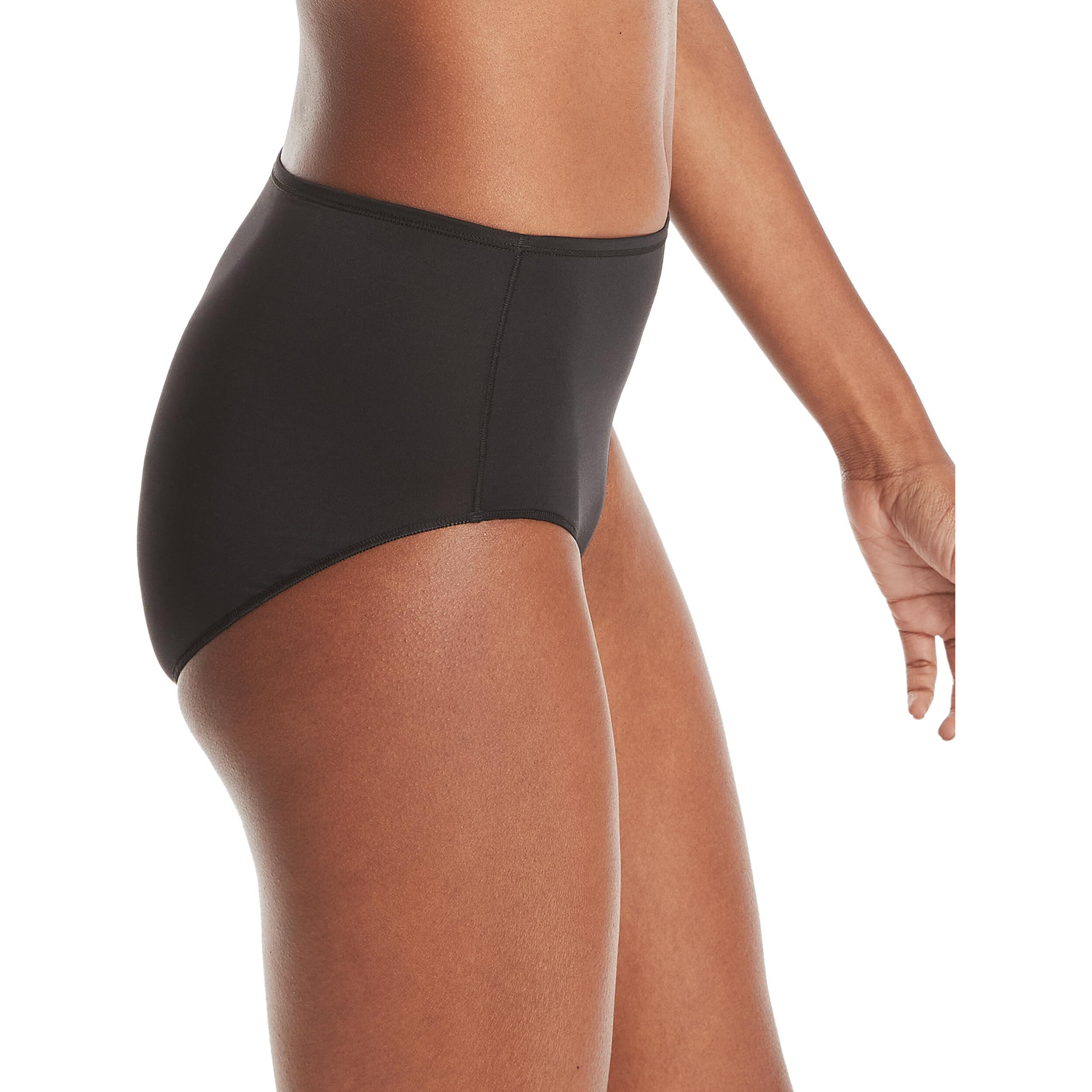 Hanes Womens Microfiber Panties Pack, Moisture-Wicking Stretch Underwear, 10-Pack (Colors May Vary) Briefs, Assorted Colors, 10-Pack Briefs, 8 Us