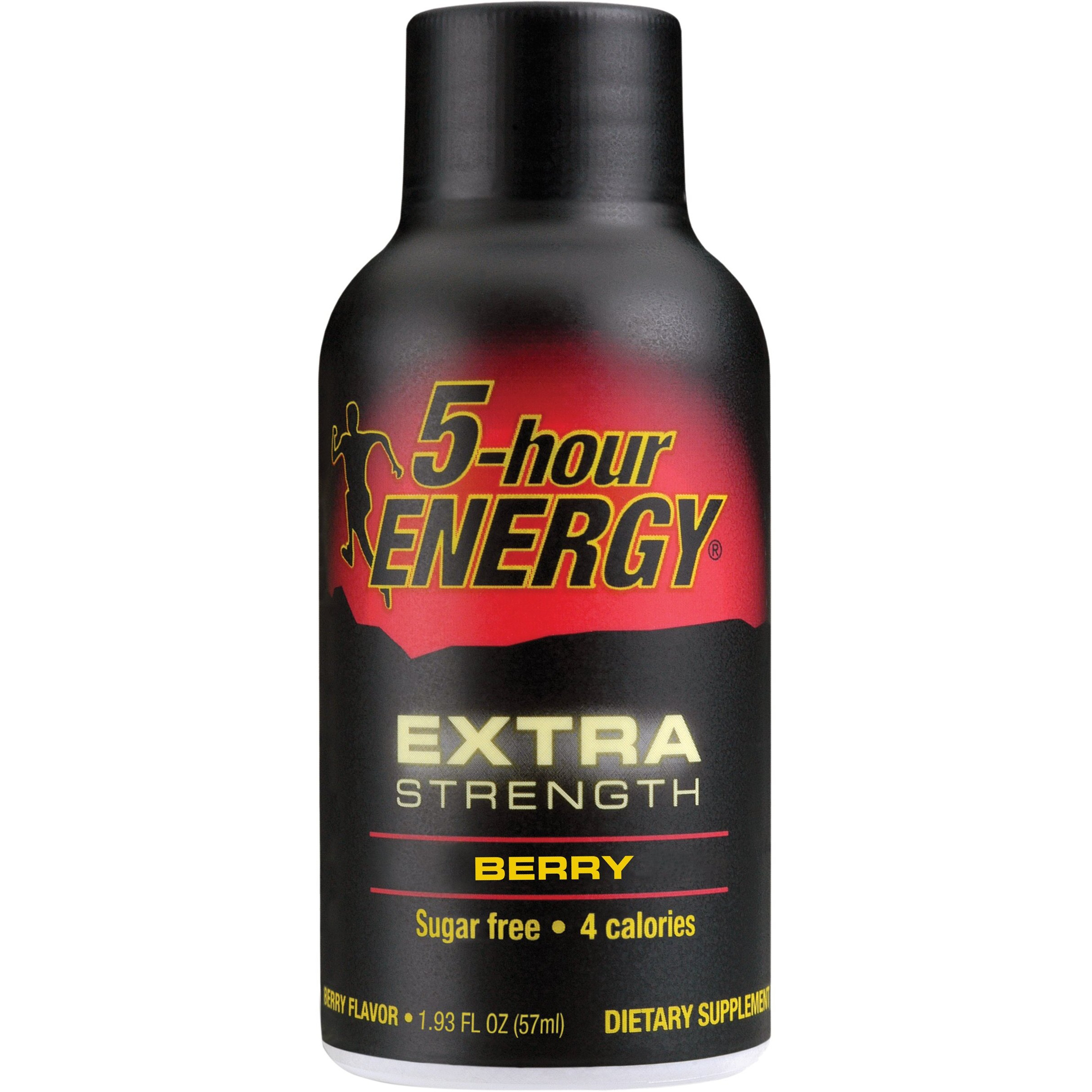 5-Hour Energy Extra Strength Dietary Supplement, Berry, 4 Count