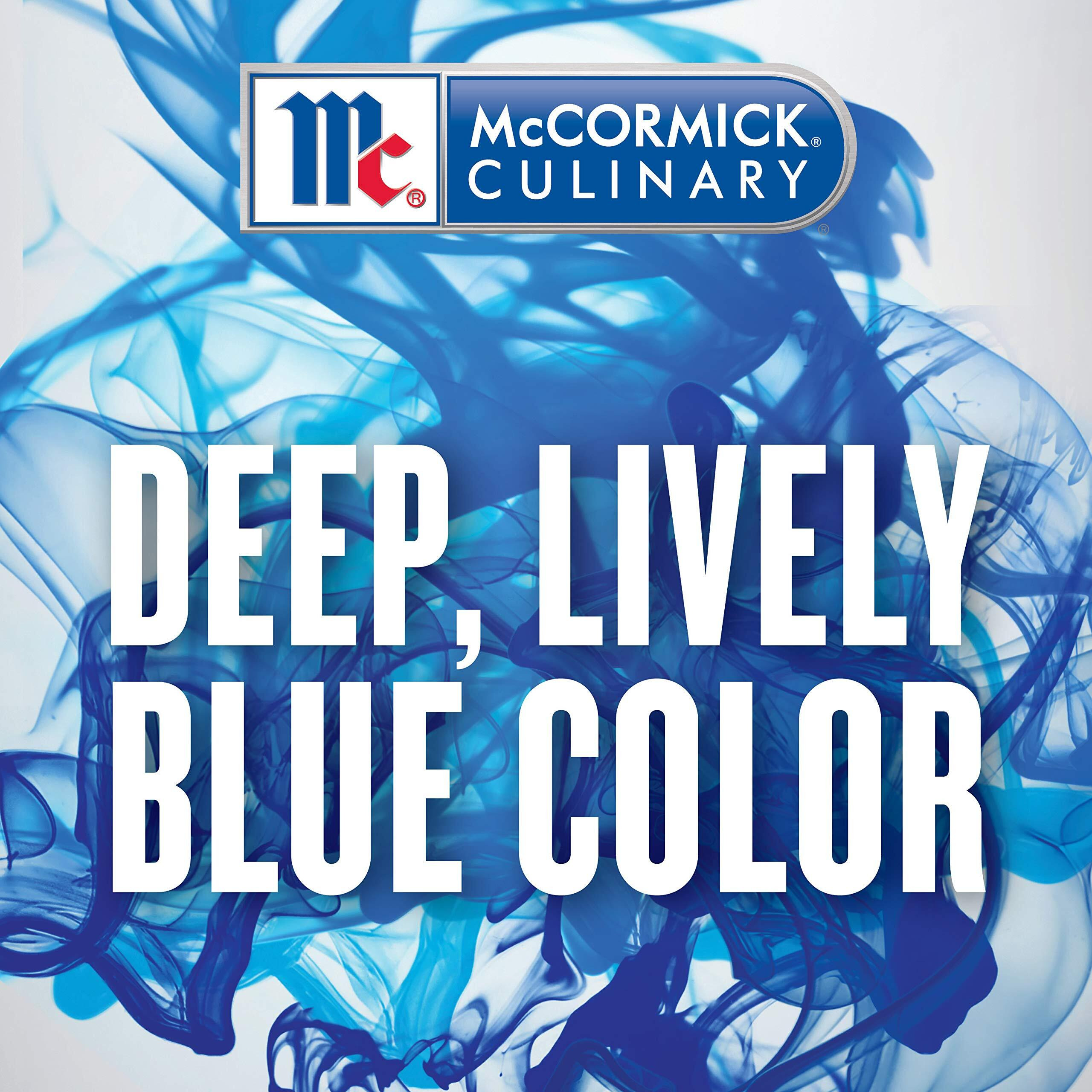 Mccormick Culinary Blue Food Coloring, 16 Fl Oz - One 16 Fluid Ounce Bottle Of Blue Food Coloring Liquid To Add Color To Cakes, Cookies, Icings And Fillings